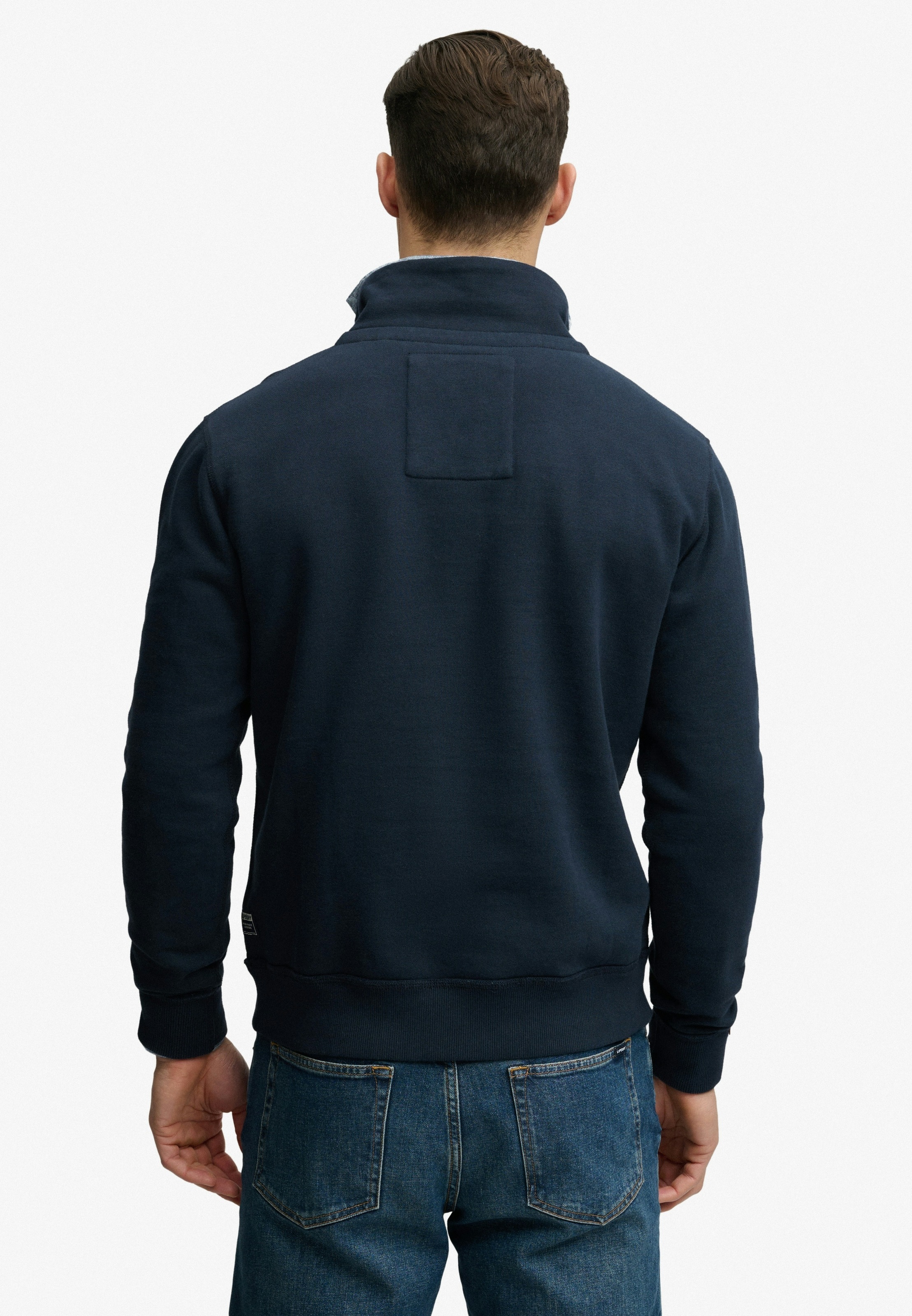 Superdry Sweatshirt »VINTAGE ATHLETIC HALF ZIP«, mit hoch geschlossenem Ausschnitt, Loose Fit, in normaler Länge
