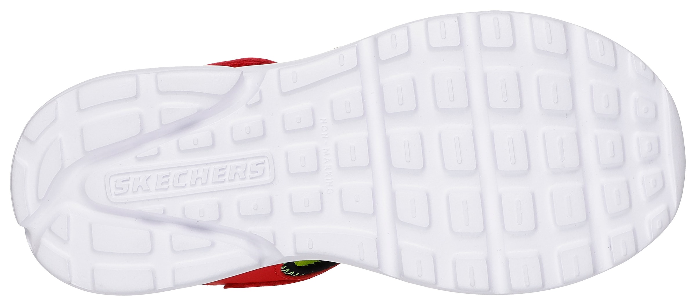 Skechers Sandale »RAZOR SPLASH-AQUA BUDDIES«, Sandale mit Klettverschluss, waschbar, Größenschablone zum Download
