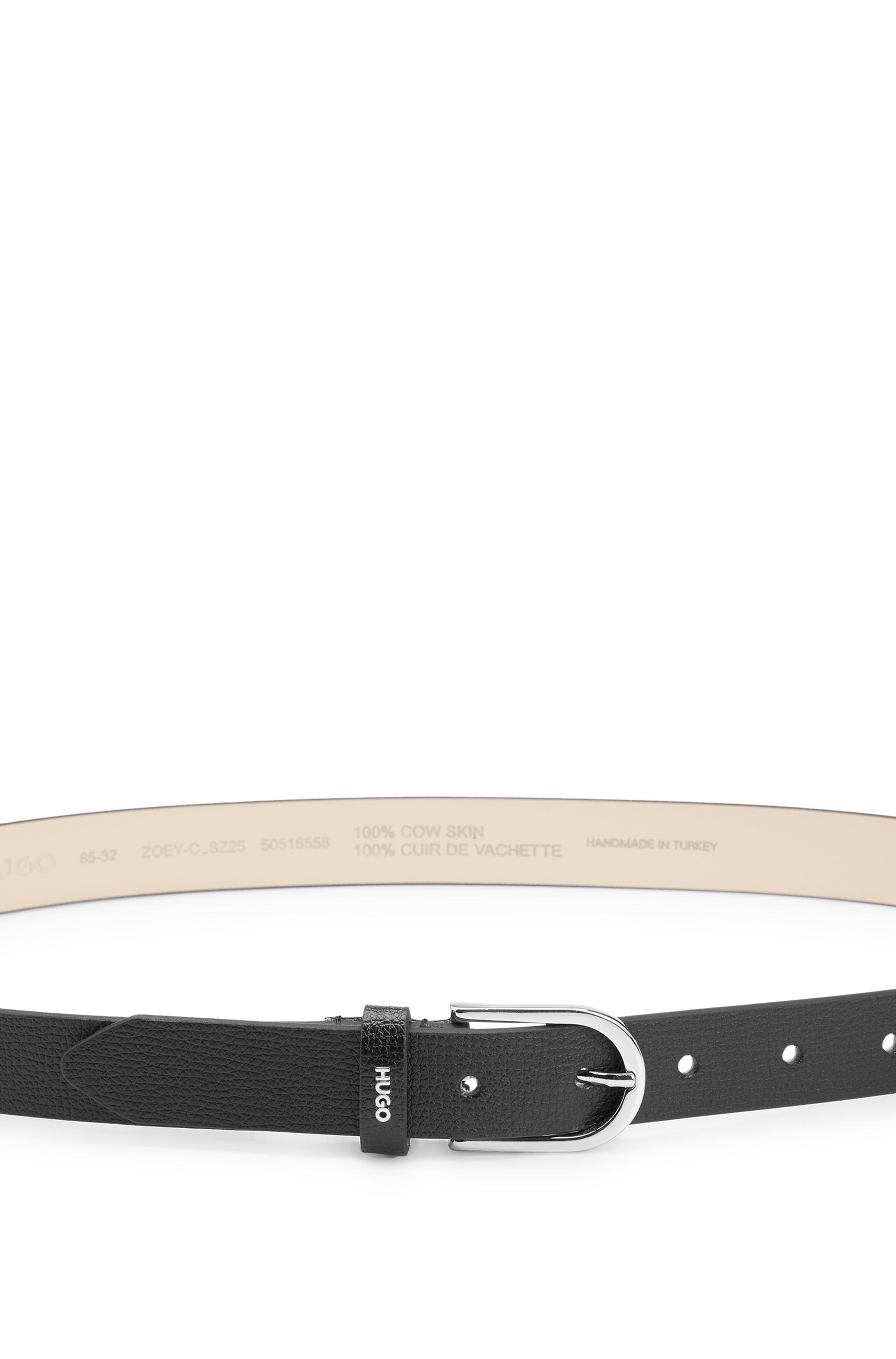 HUGO Ledergürtel »Zoey-C Sz25«, mit HUGO Metalllogo