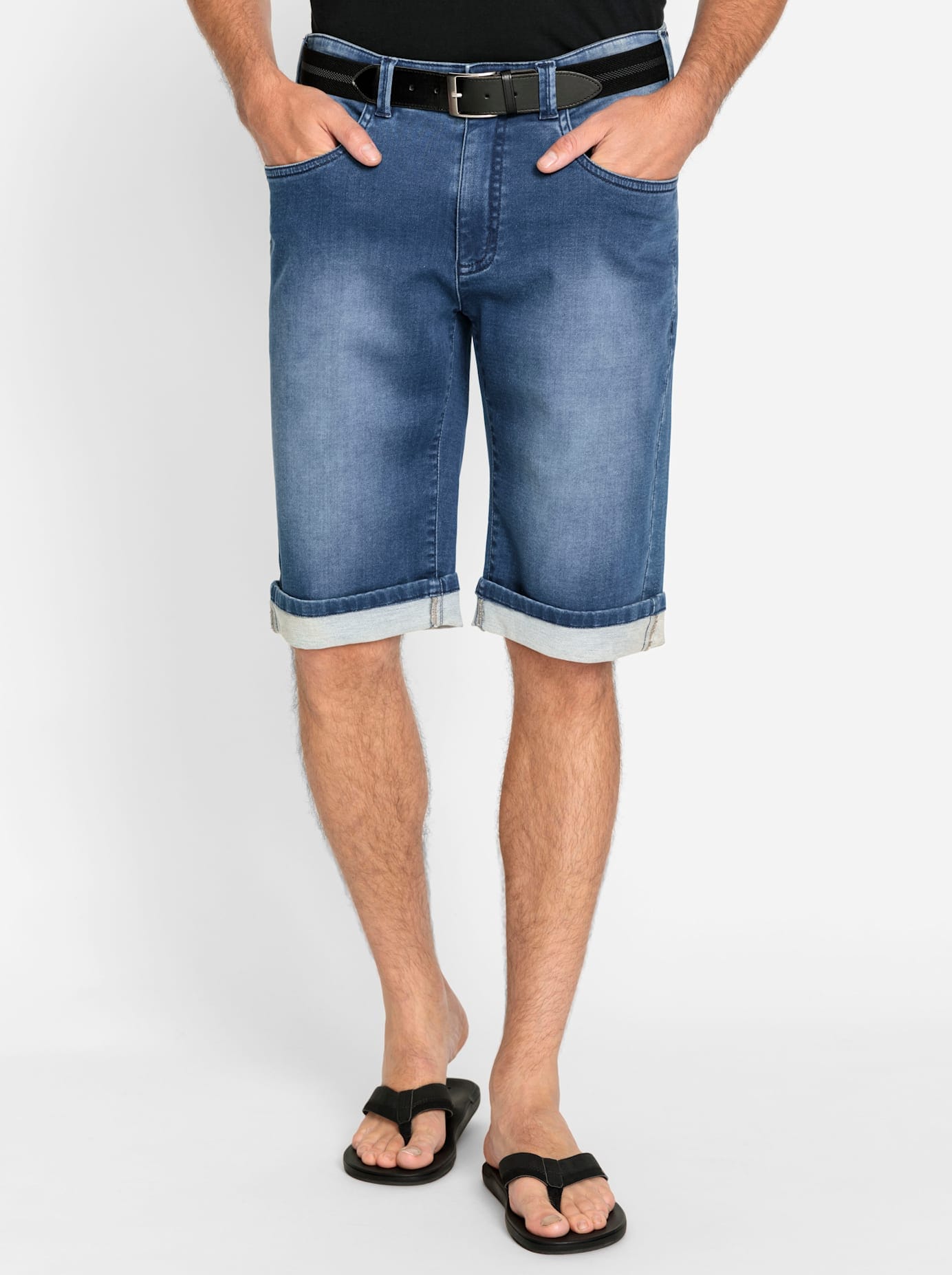 Jeansbermudas, (1 tlg.)