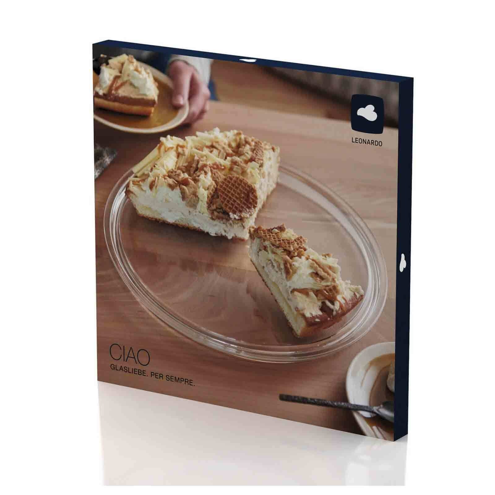 LEONARDO Tortenplatte »Tortenplatte Ciao ø 31.5 cm transparent«