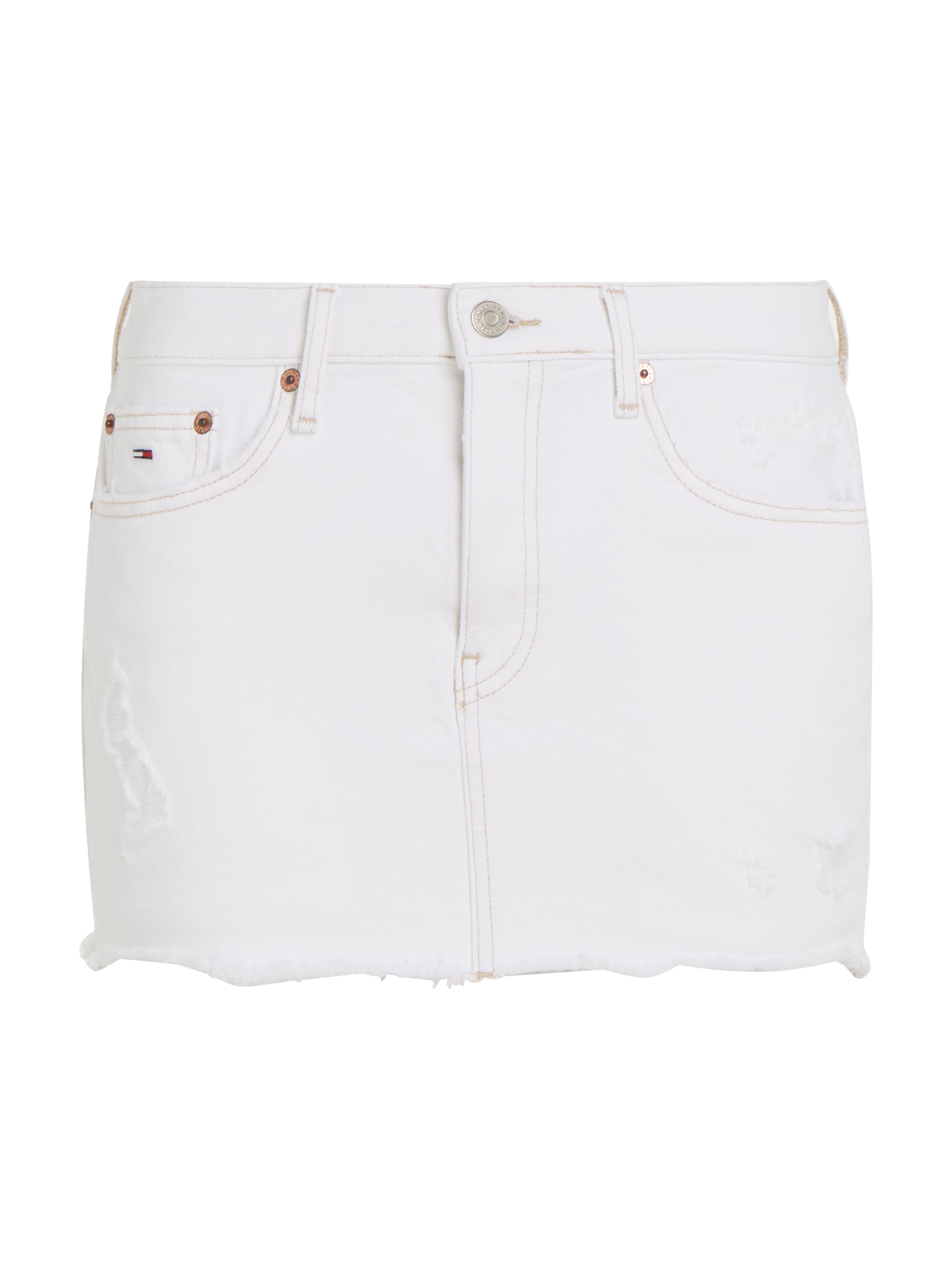 Tommy Jeans Jeansrock »LW MCR MN SKIRT BH0199«, Webrock im 5-Pocket-Style