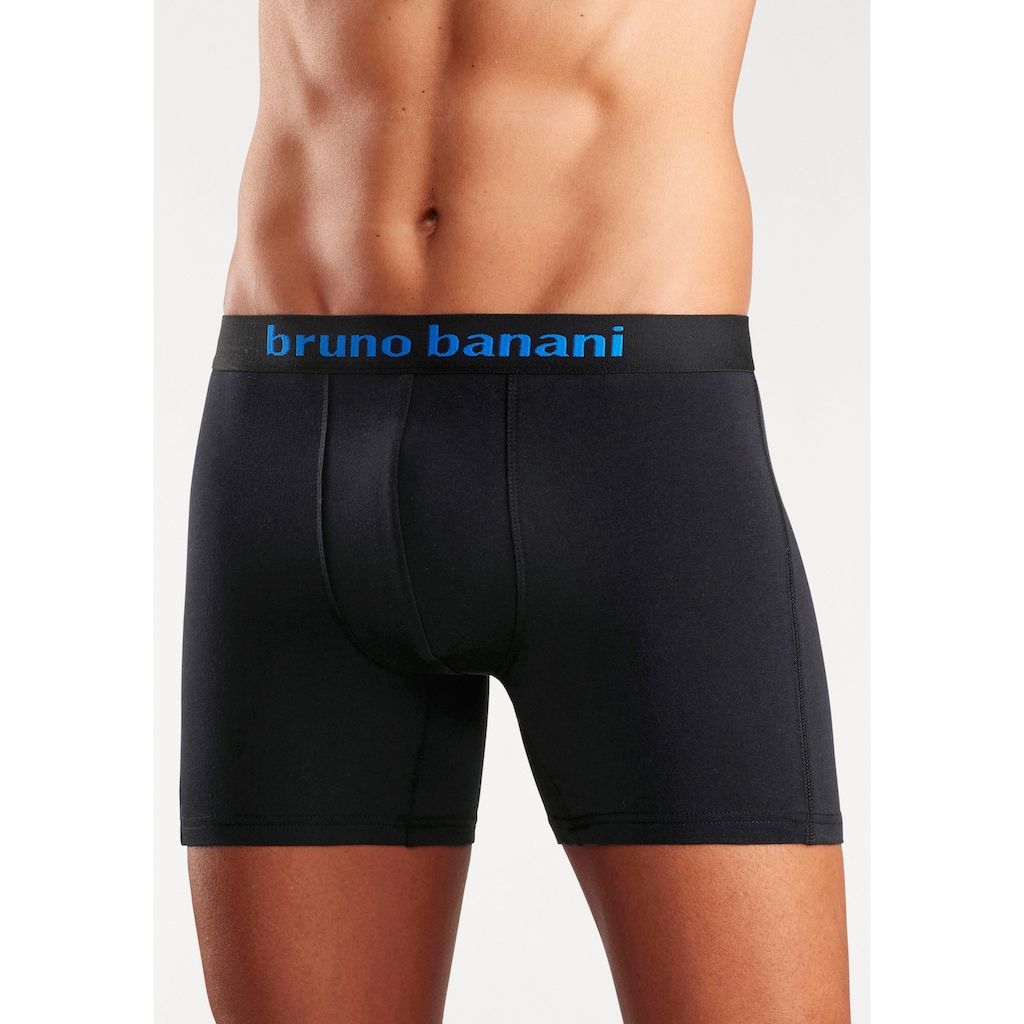 Bruno Banani Langer Boxer, (Packung, 4 St.)