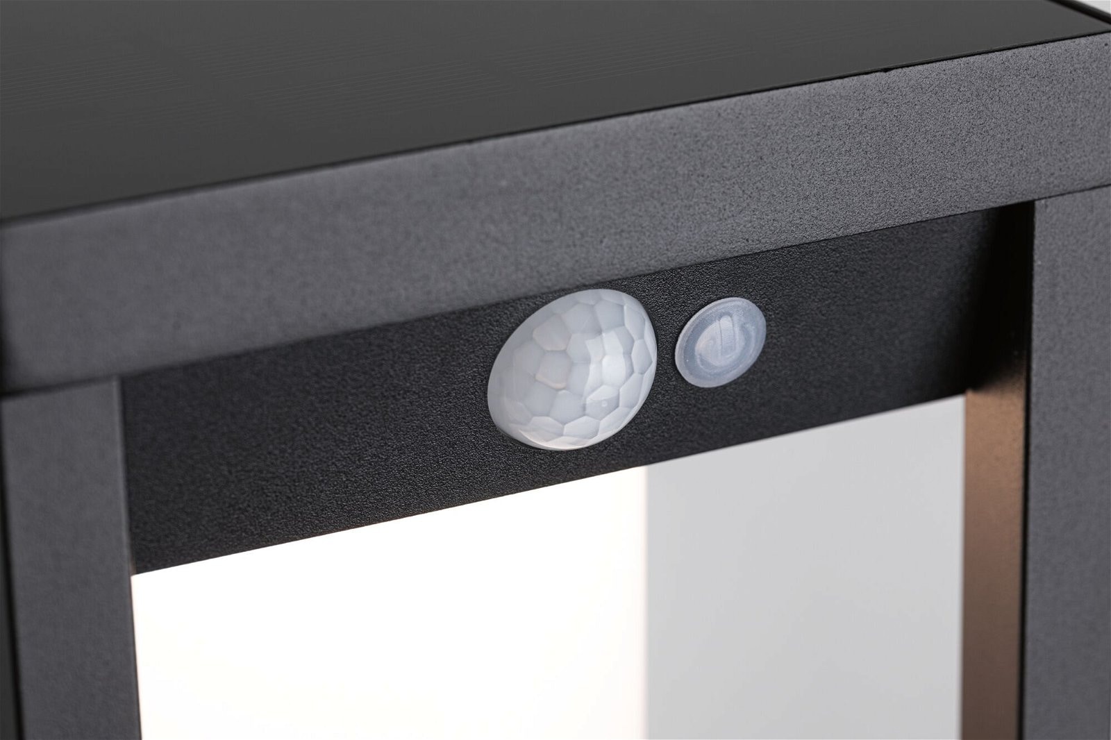 Paulmann LED Außen-Wandleuchte »Solar Marisol IP44 3000K 350lm Schwarz«, 1 flammig, Bewegungsmelder