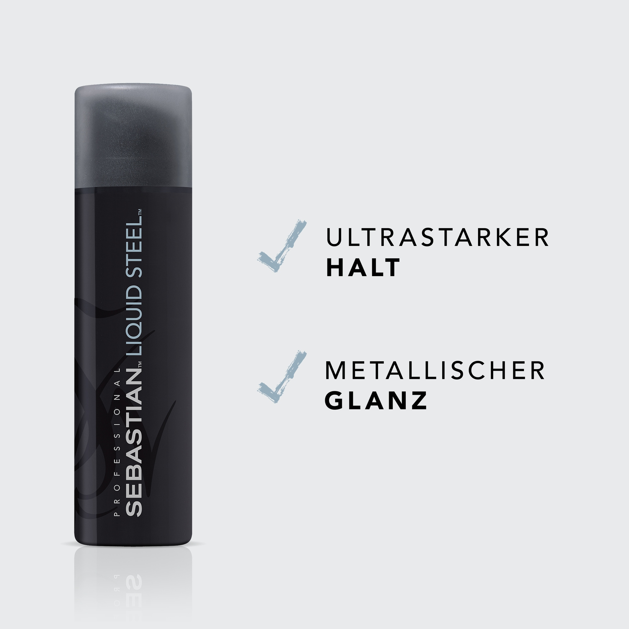 Sebastian Professional Haarpflege-Spray »Liquid Steel« starker Halt, glänzendes Finish, für jede Frisur geeignet