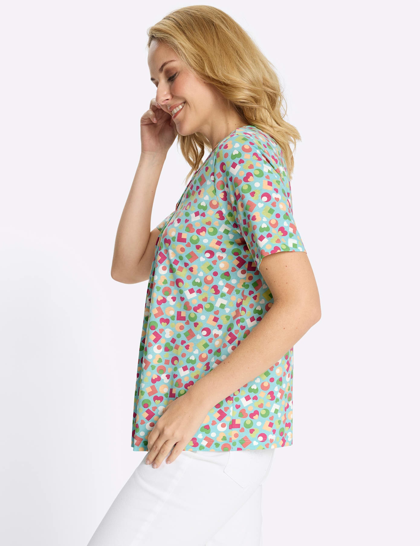 Classic Basics Kurzarmshirt »Longshirt«, 1 tlg.
