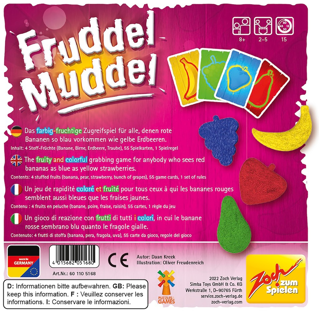 Zoch Spiel »Fruddel Muddel«