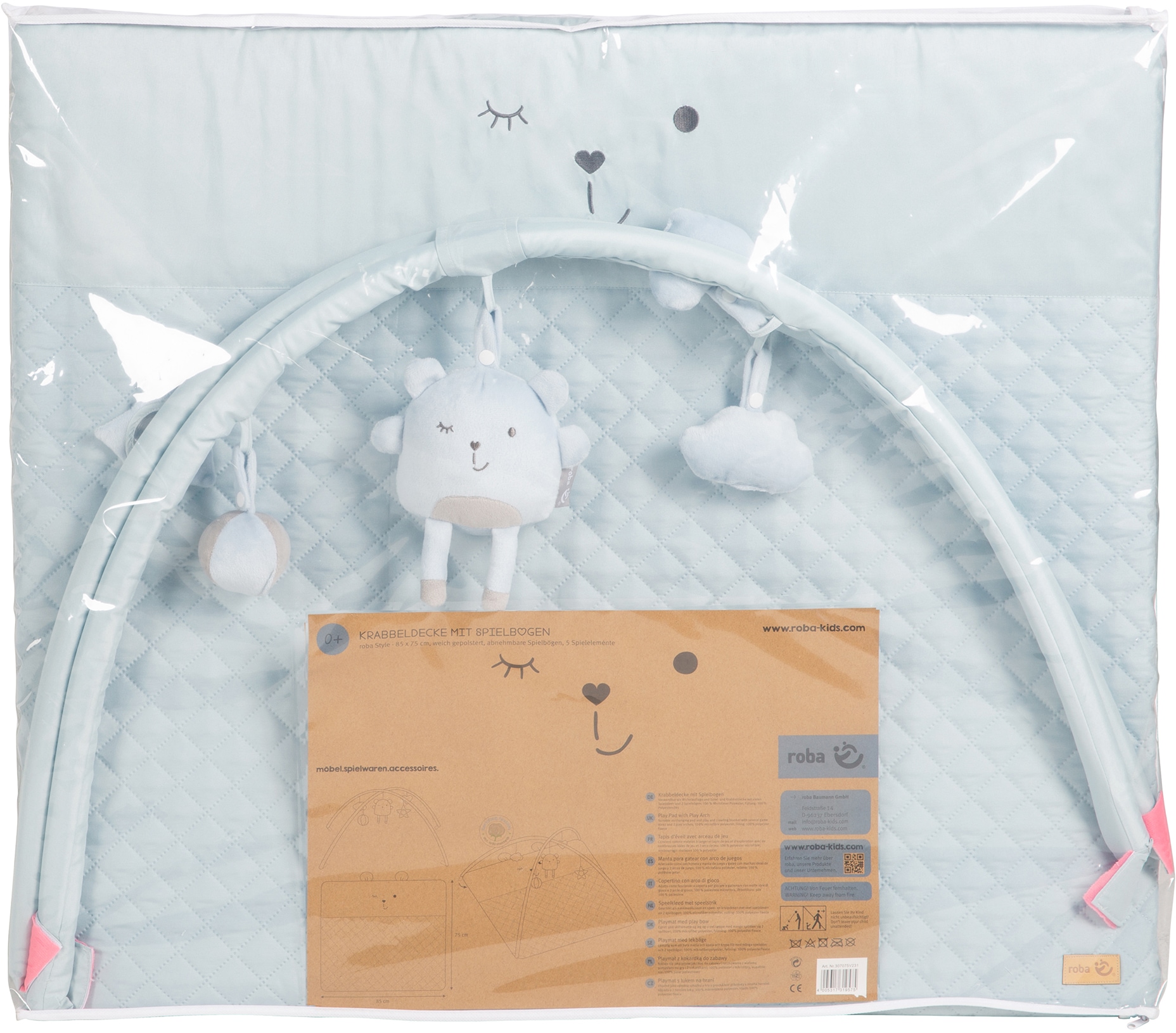 roba® Spielbogen »Style«, (Set), inkl. 5 Spielelementen