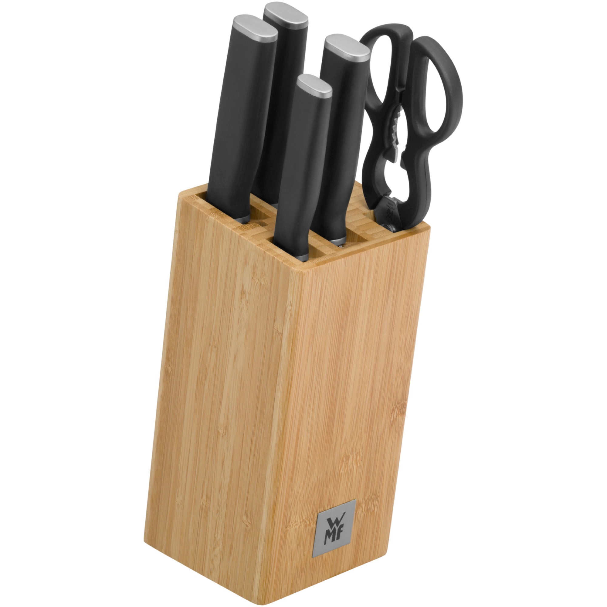 WMF Messerblock »Kineo«, 6 tlg., Messerklingen aus Spezialklingenstahl, Made in Germany