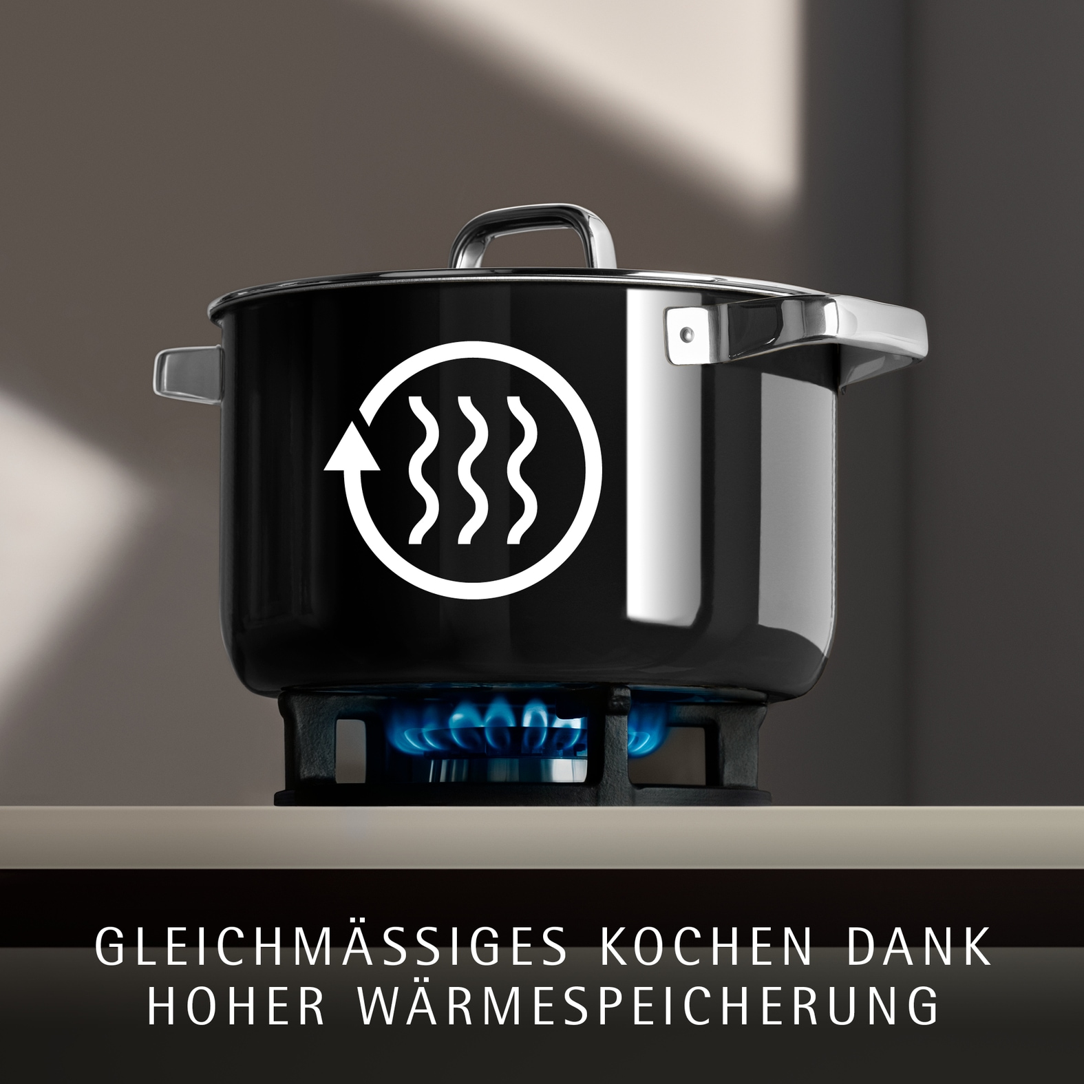 WMF Kochtopf »Fusiontec Mineral Pro« 1 tlg. tlg. Edelstahl | Glas