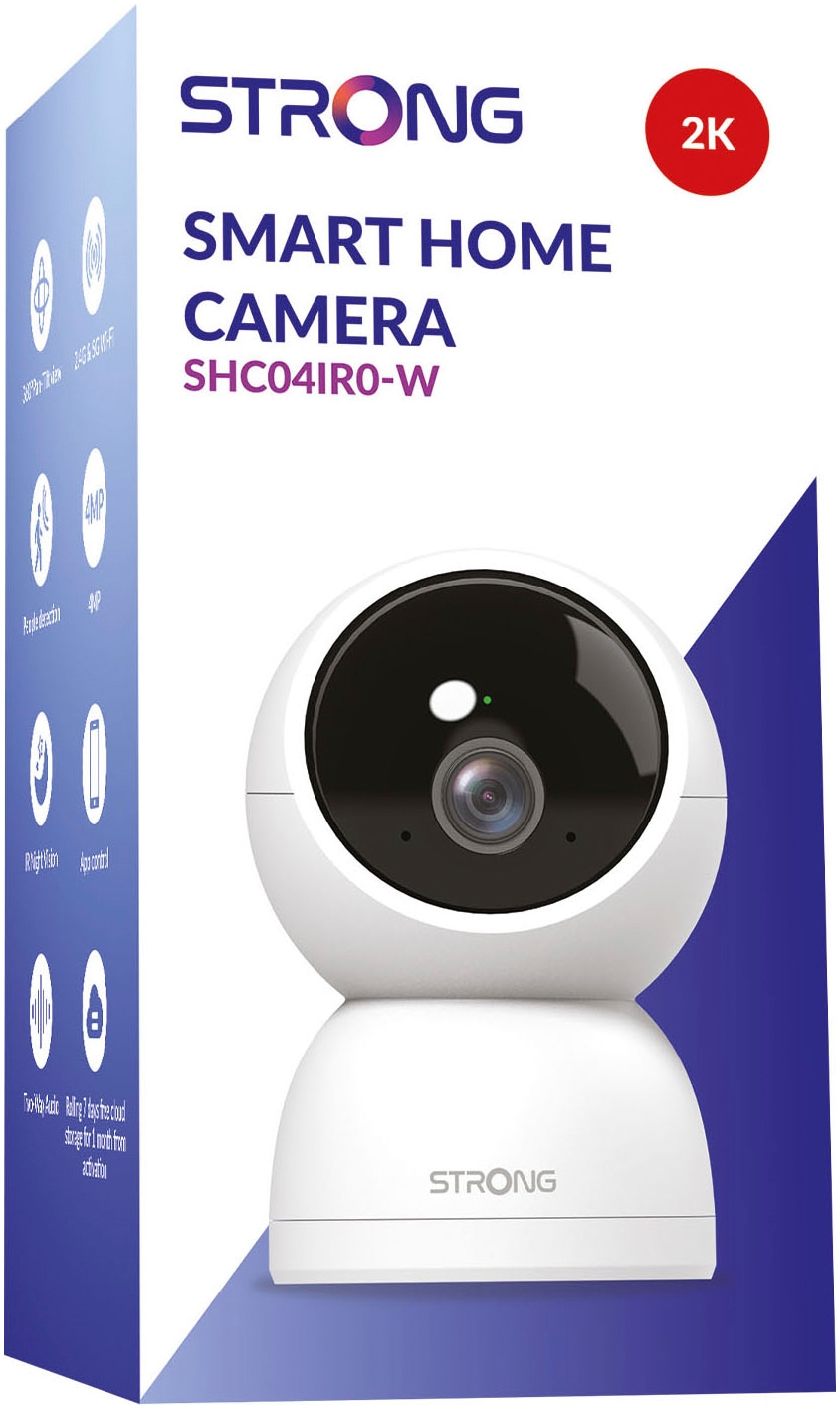 Strong Securitycam »4MP Smart Home Überwachungskamera«, 4-MP-Auflösung, Bewegungs- und menschliche Erkennung