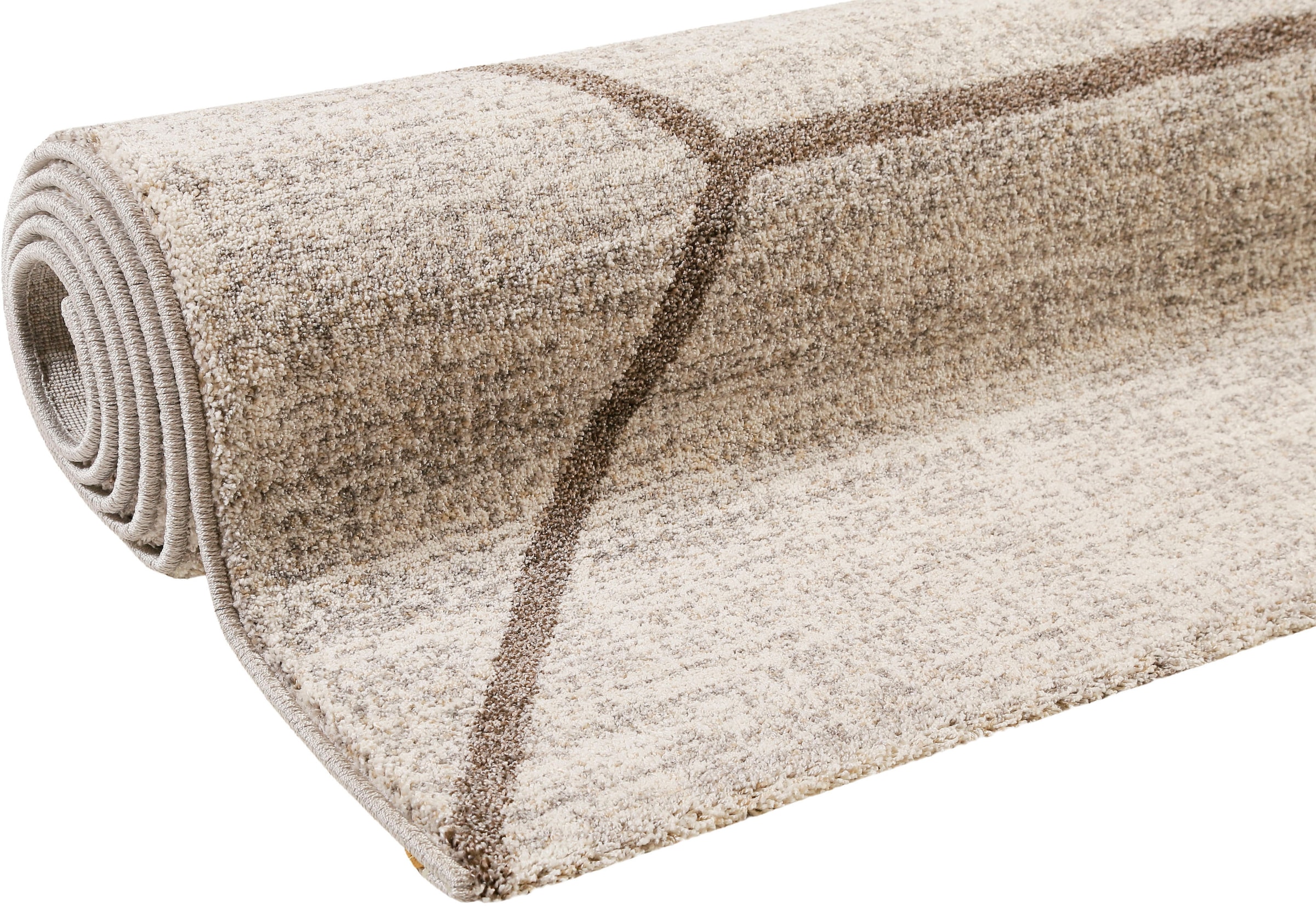 Wecon home Teppich »Bossa Lounge« rechteckig 10 mm Höhe 3D-Design, Kurzflor, Wohnzimmer