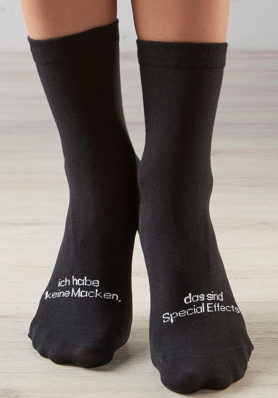 Bench. Socken, (Packung, 7 Paar), mit Turnbeutel