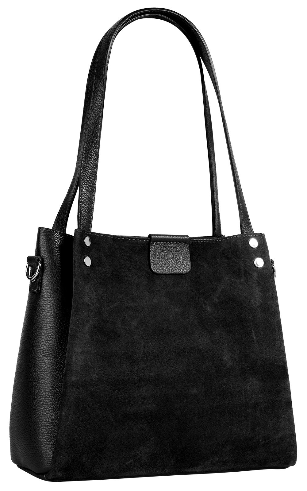 forty° Shopper echt Leder, Made in Italy