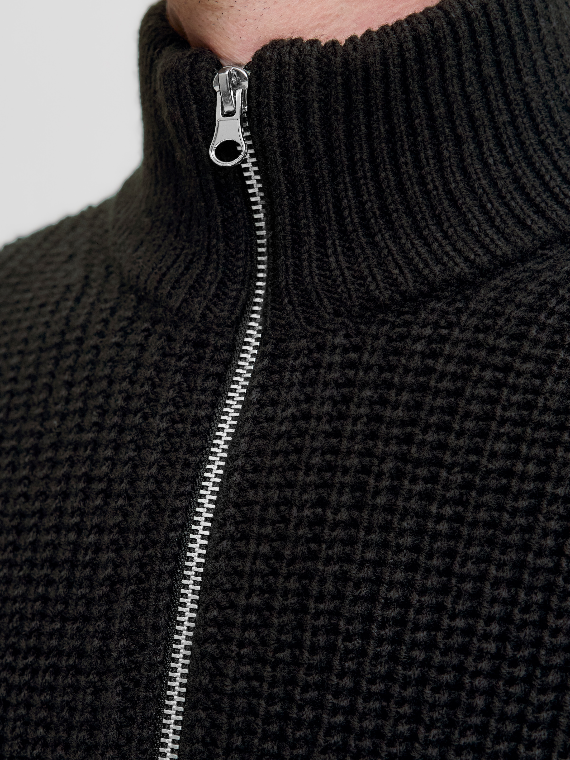 Jack & Jones Troyer »JORBLEECKER KNIT HALF ZIP BF«