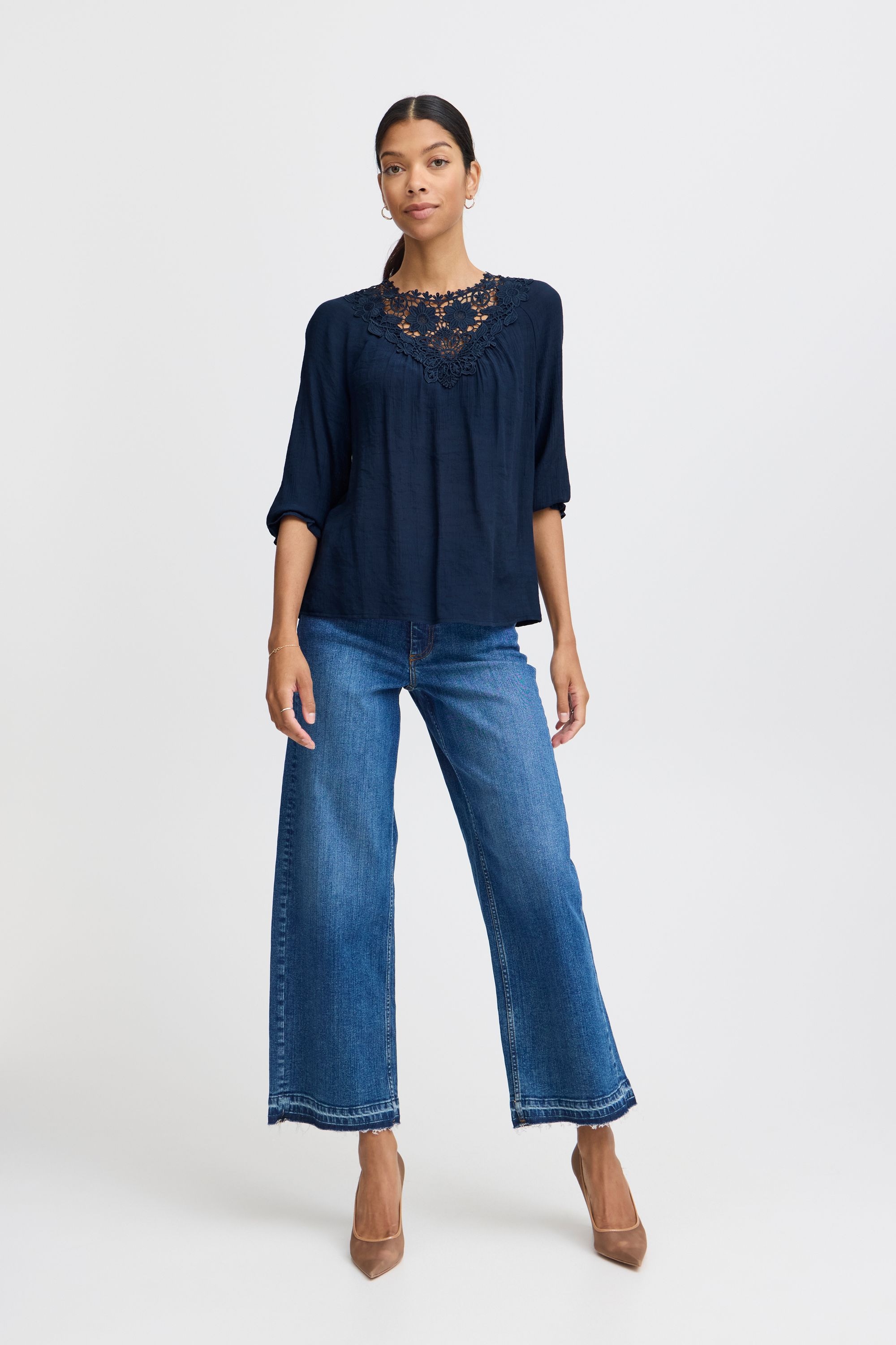 b.young Kurzarmbluse »Kurzarmbluse BYIKELLY BLOUSE -«