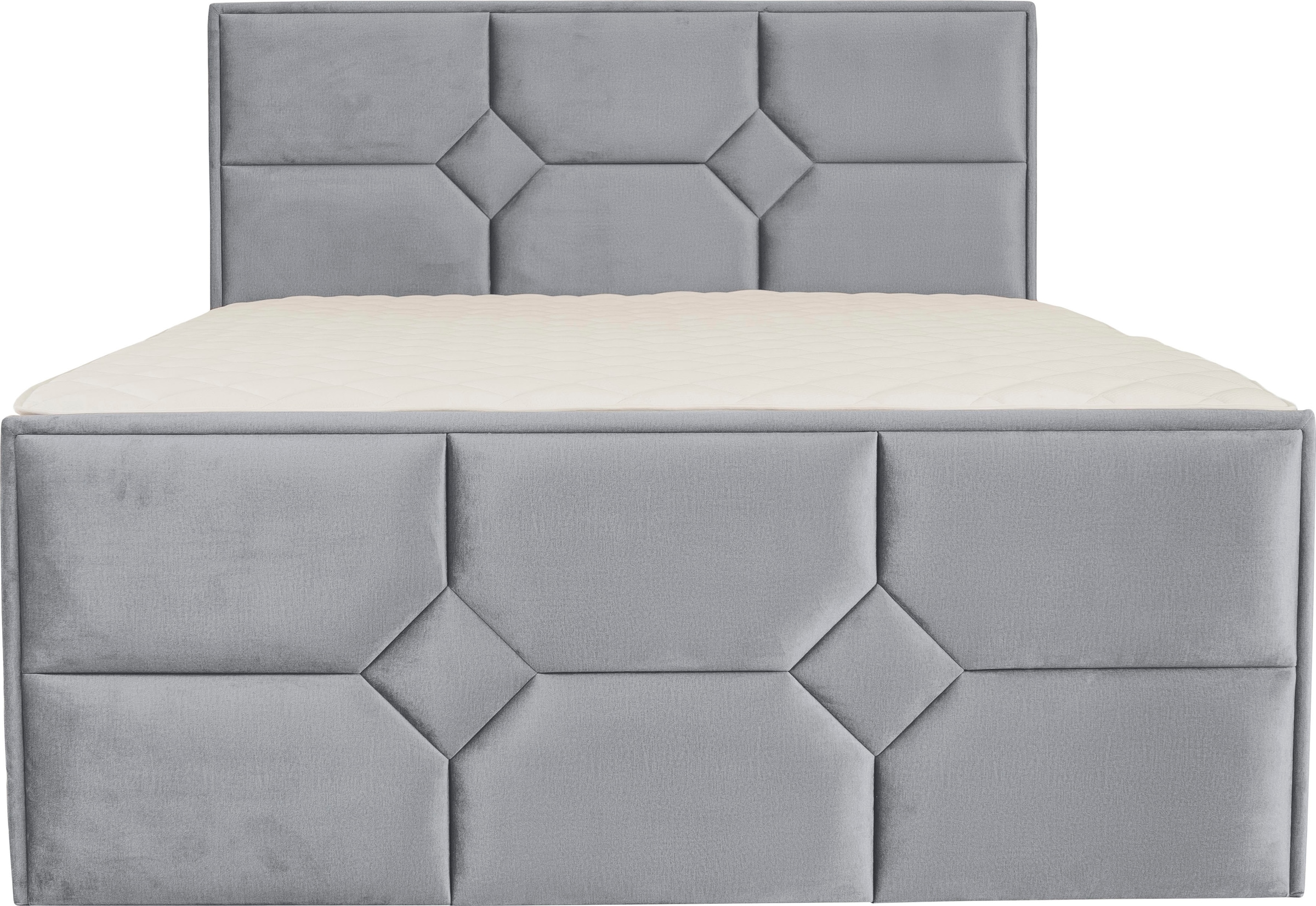 Leonique Boxspringbett »Ambre«, mit Taschen-Federkernmatratze