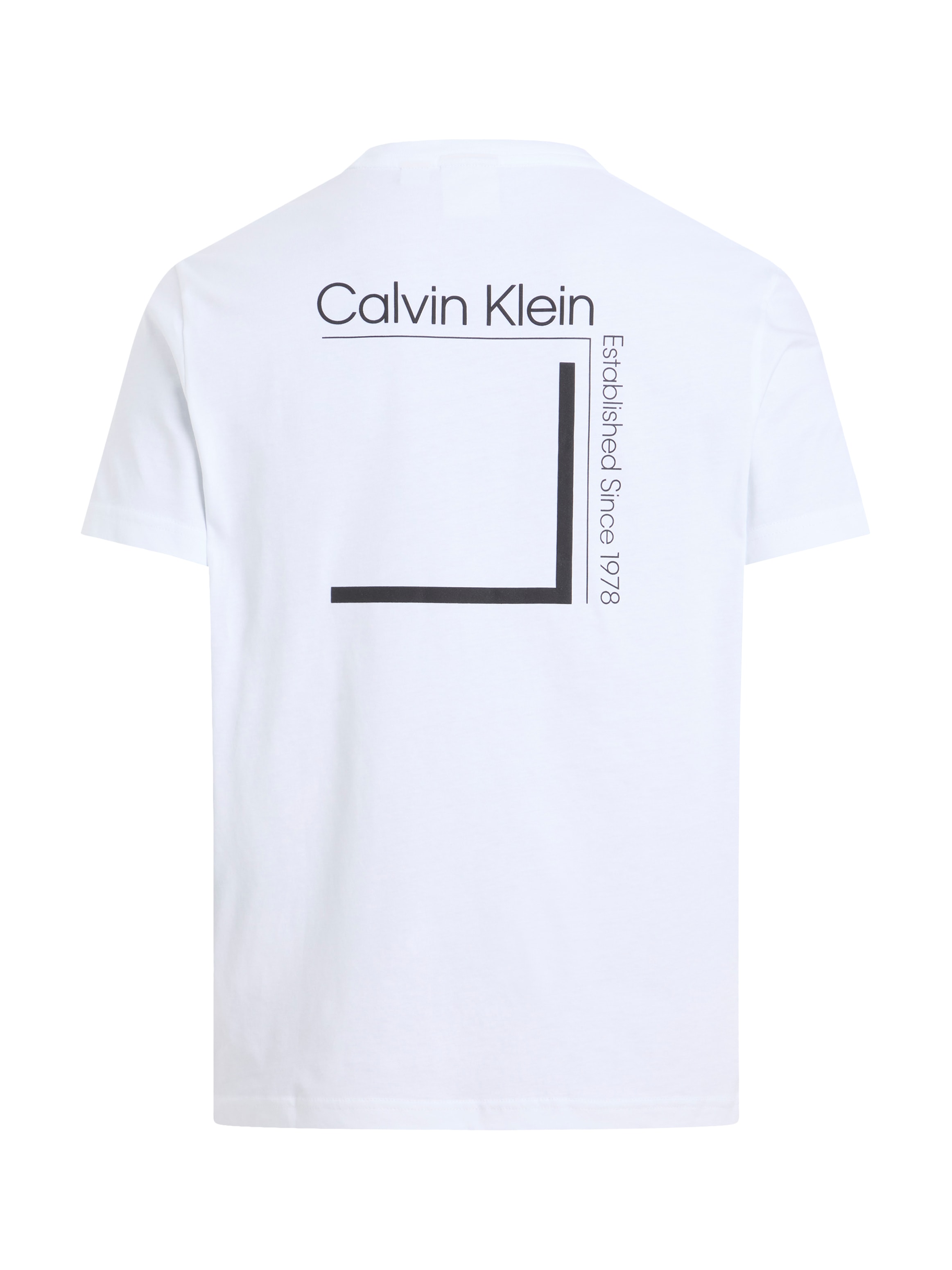 Calvin Klein T-Shirt »CP-LINEAR BOX LOGO T-SHIRT«, in Unifarbe