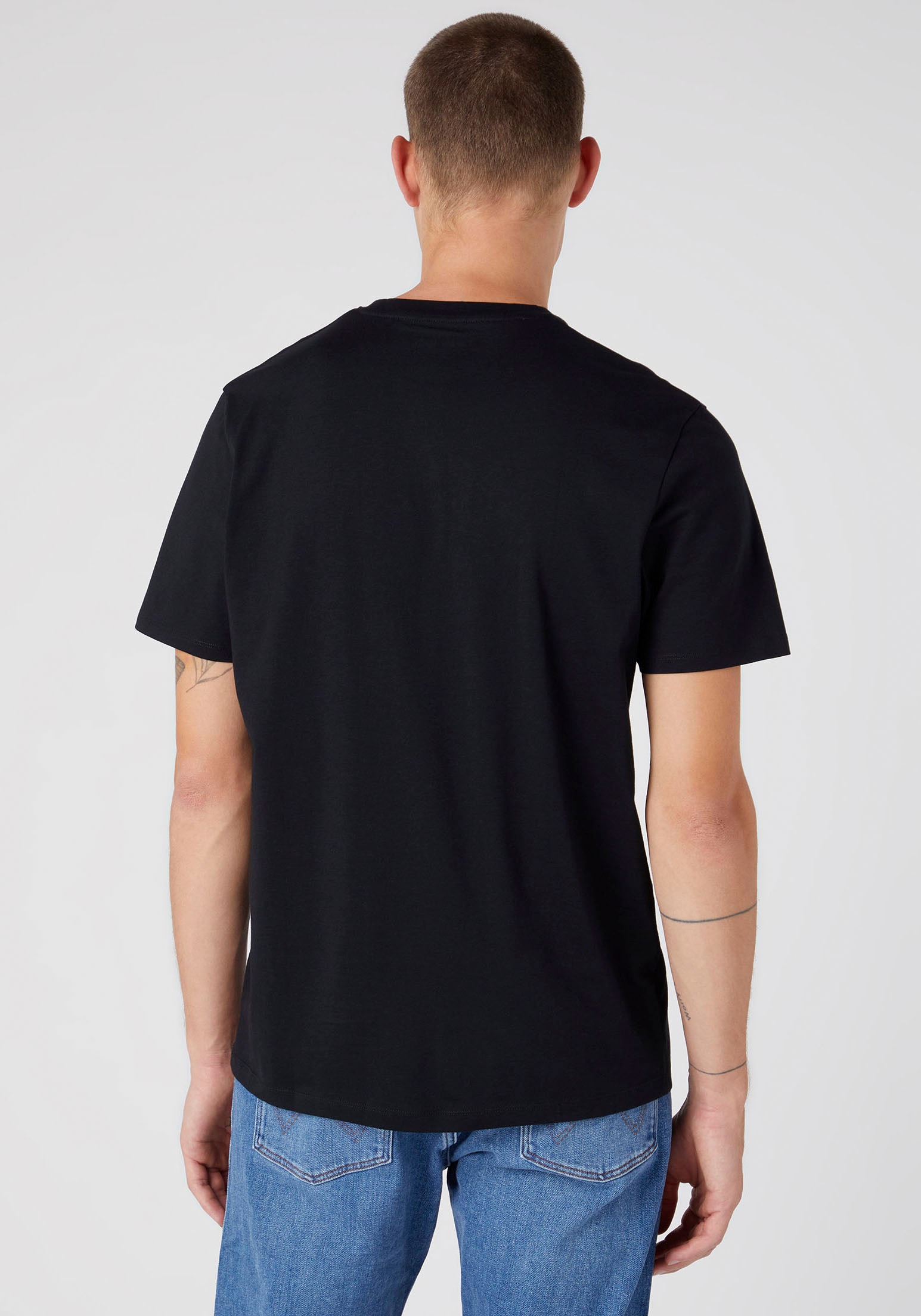 Wrangler T-Shirt »Sign Off«, (Set, 2 tlg., 2er-Pack)