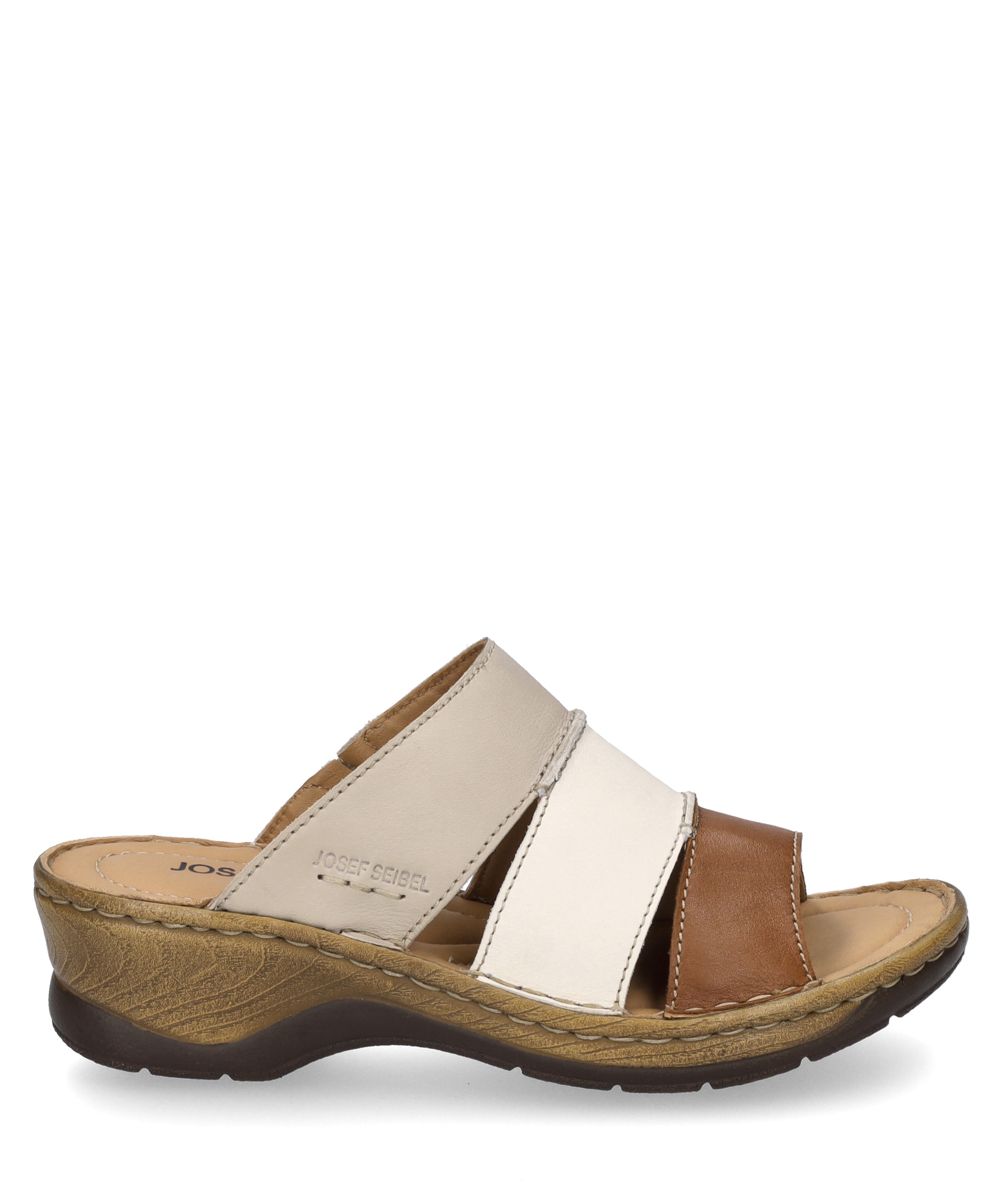 Josef Seibel Clog »Catalonia 86, cognac-multi«