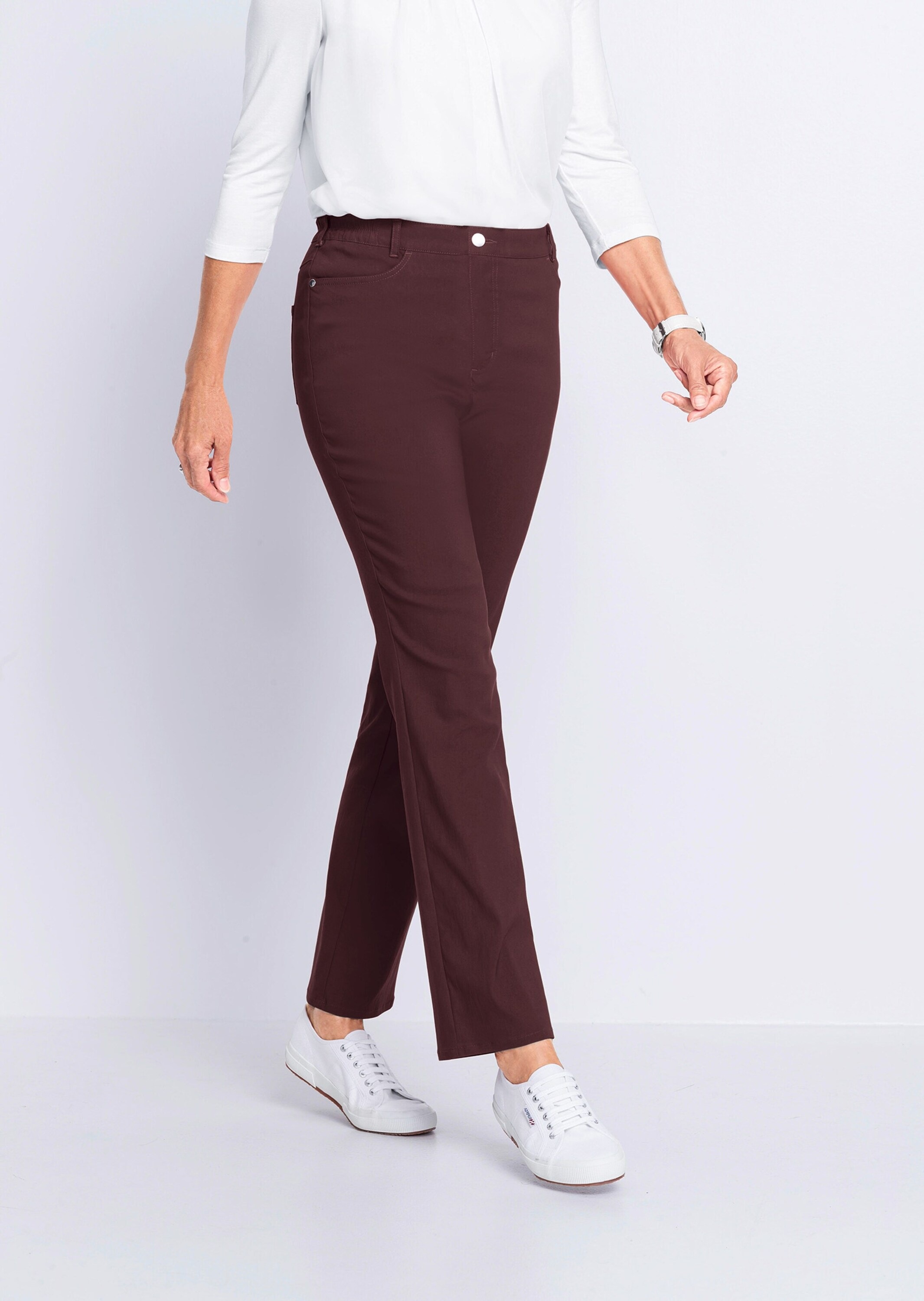 GOLDNER Stoffhose »Perfekte Super-Stretch-Hose CARLA«