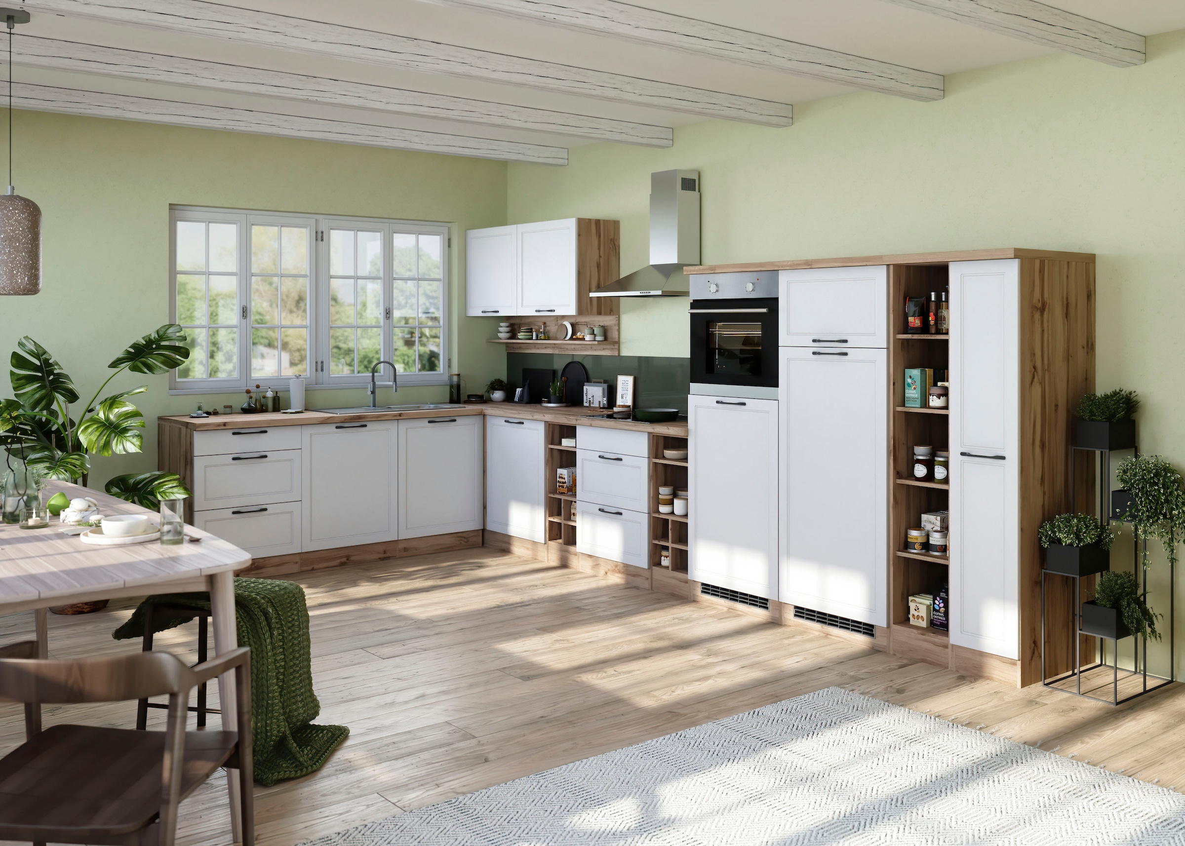 KOCHSTATION Eckunterschrank »KS-Lana«, Breite 120 cm