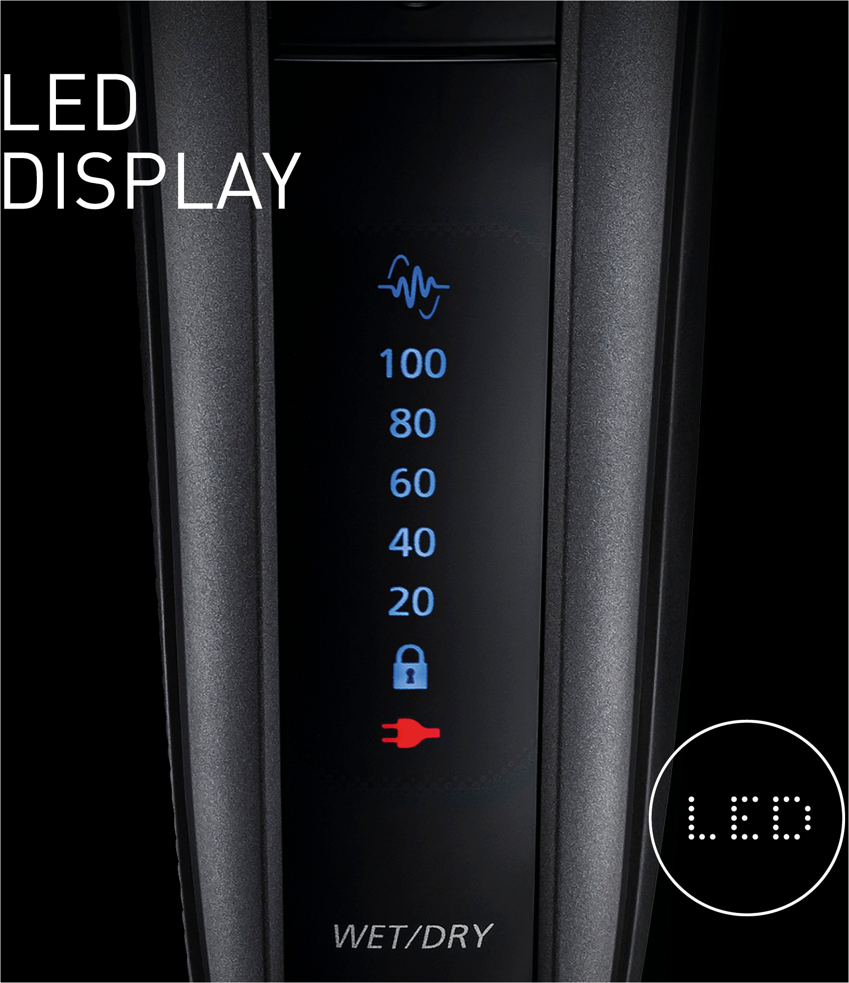 Panasonic Elektrorasierer »Series 900 Premium Rasierer ES-LV6U«, Langhaartrimmer