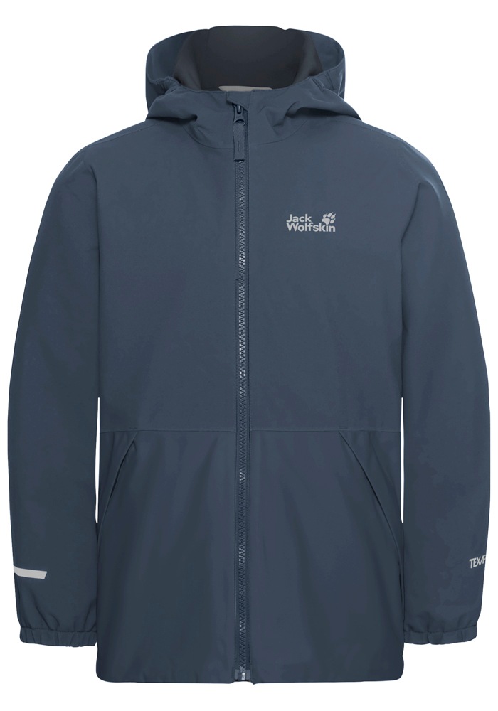 Jack Wolfskin Winterjacke »SNOW DAYS JKT KIDS« mit Kapuze für Kinder, mit Kapuze, wasserdicht, winddicht, atmungsaktiv