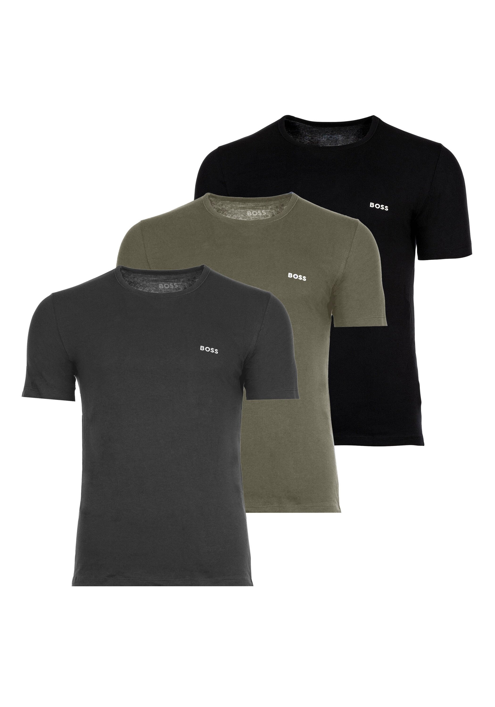 BOSS T-Shirt »T-Shirt T-Shirt RN 3P Classic 3er Pack«