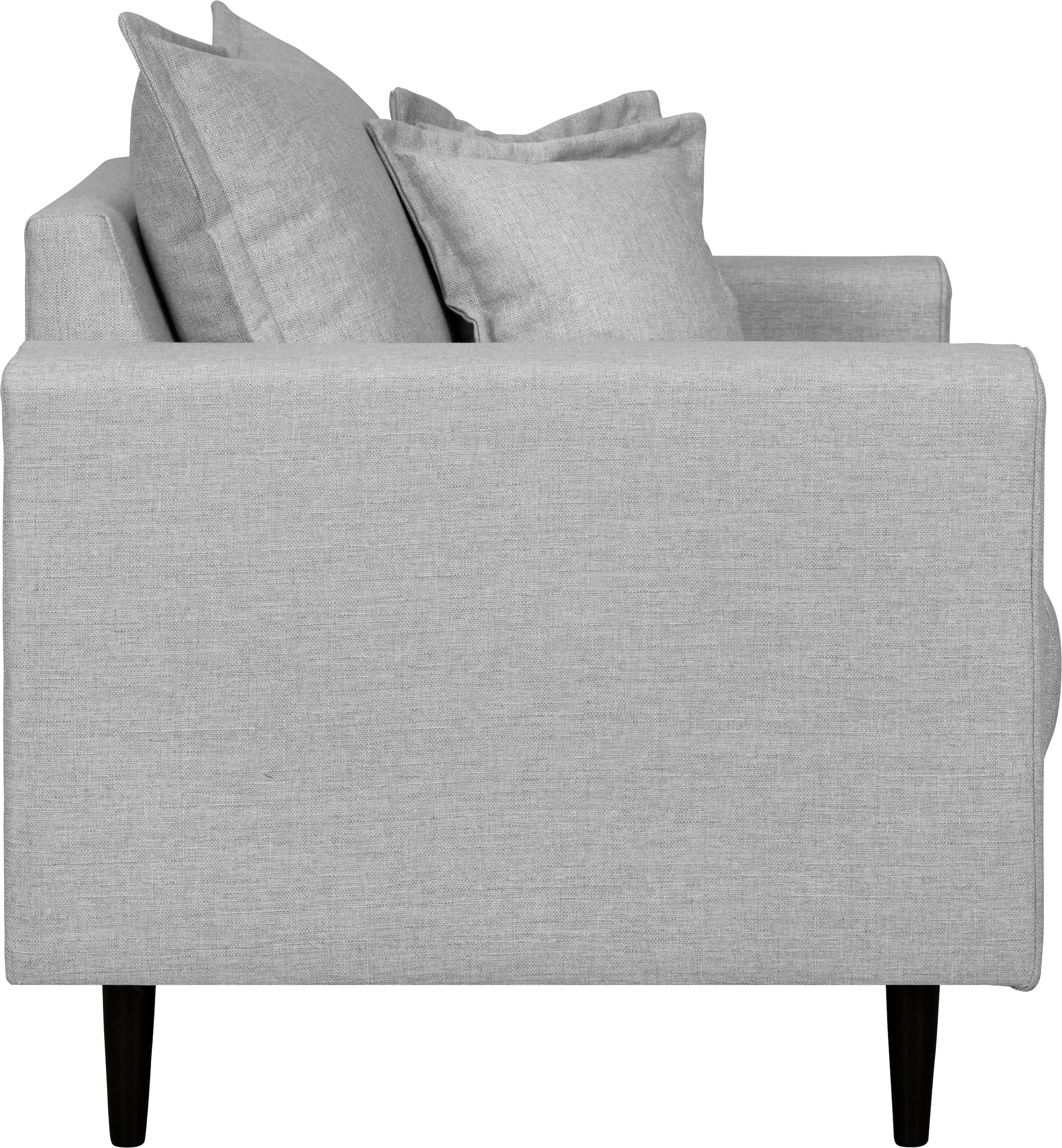 Home affaire Sessel »VEYRAS Loungesessel, Maße B/T/H: 95/84/76 cm«, mit Wellenunterfederung, incl. Kissen