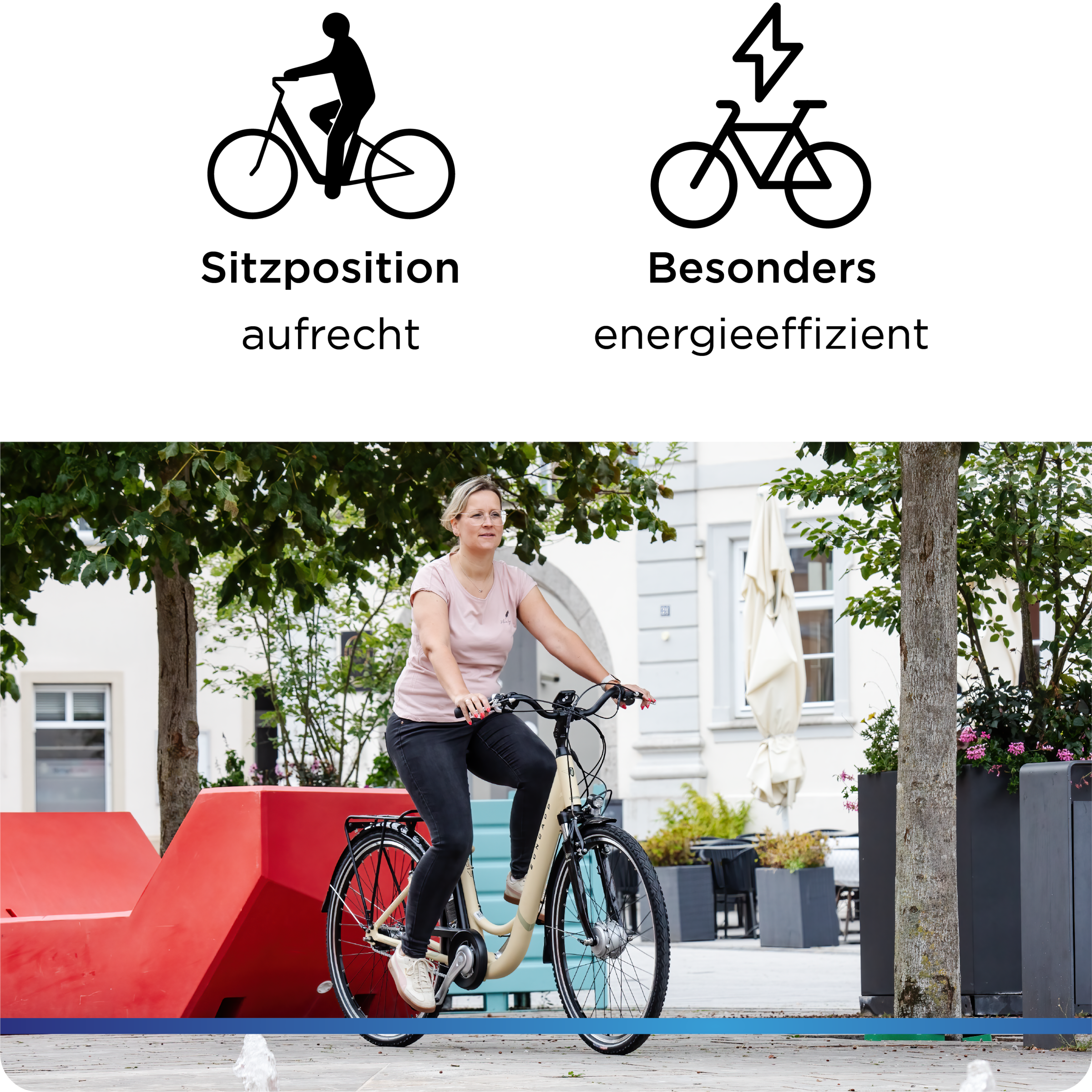 Zündapp »Z517« 7 Gang Nabenschaltung Frontmotor 250 W E Bike Damenfahrrad 28 Zoll 155 - 190 cm mit 7 Gang Nabenschaltung