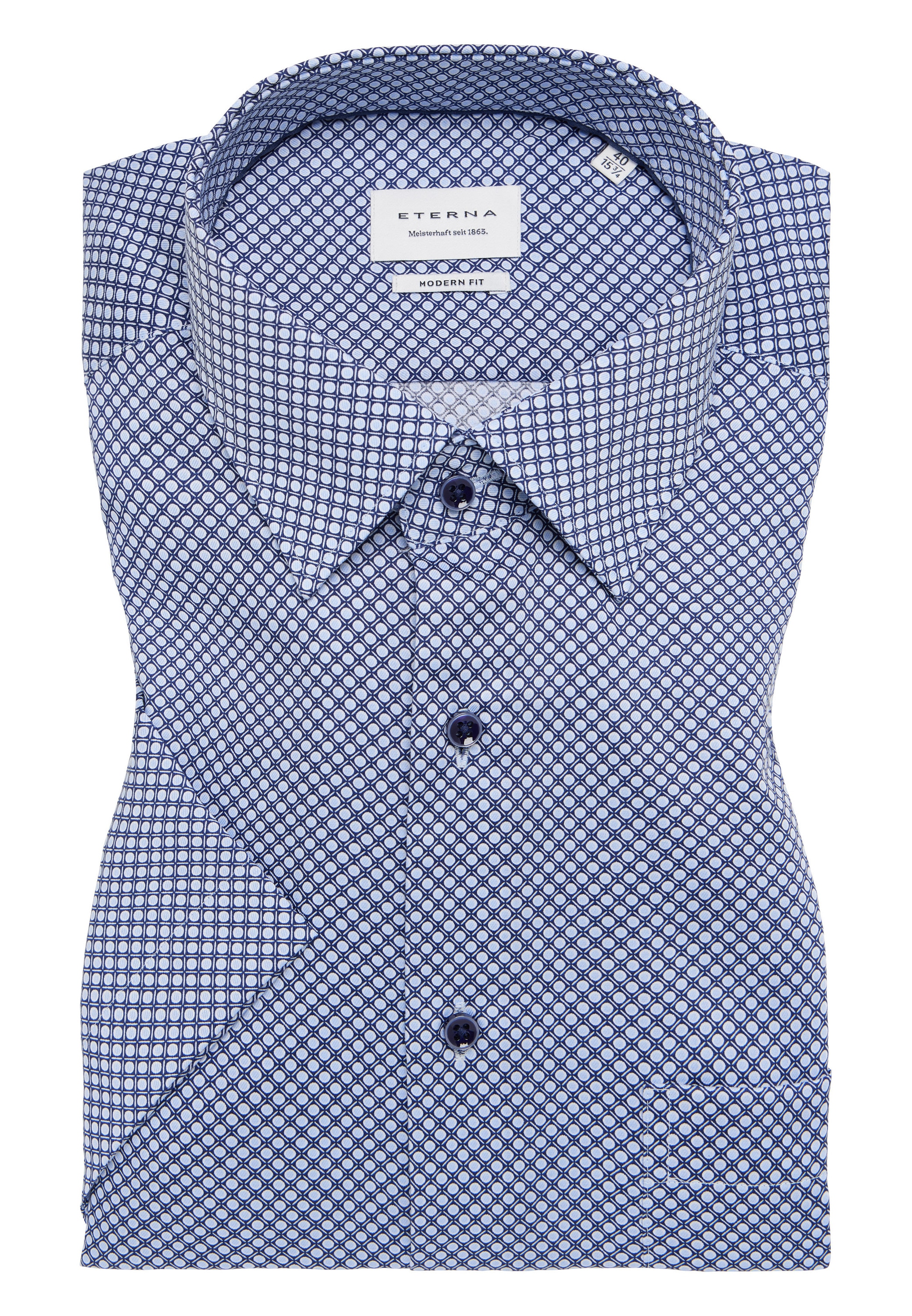 Eterna Kurzarmhemd »MODERN FIT«, NON IRON (bügelfrei)