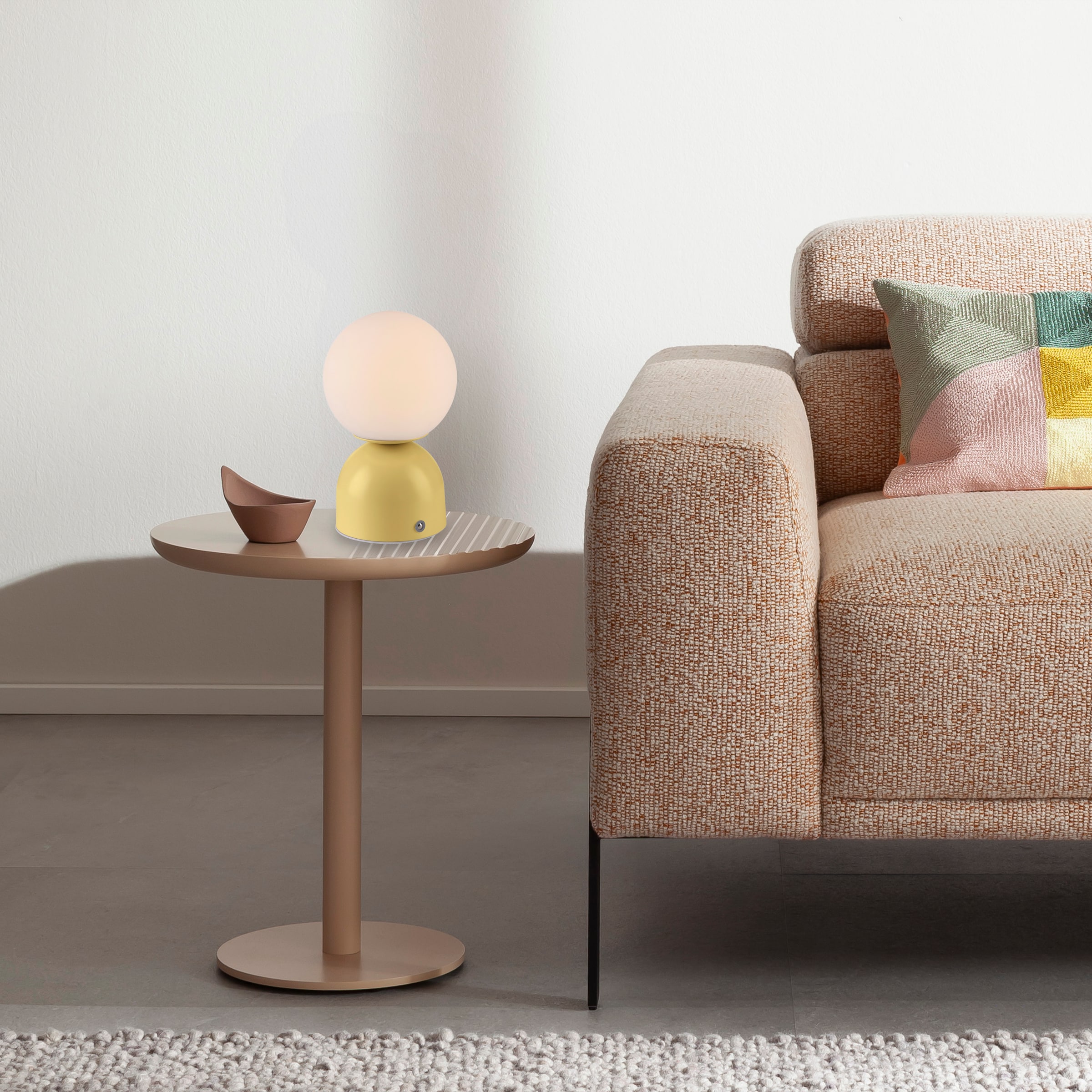 SCHÖNER WOHNEN-Kollektion LED Tischleuchte »RUDI« LED-Board 1 Stk. warmweiß - kaltweiß SCHÖNER WOHNEN Kollektion, CCT 3000-6000K, Touchdimmer, Memoryfunktion