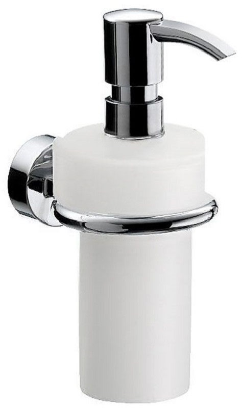 Emco Seifenspender »Emco Rondo2«, (Set, 2 tlg.), Kunststoffbehälter, verchromt kaufen