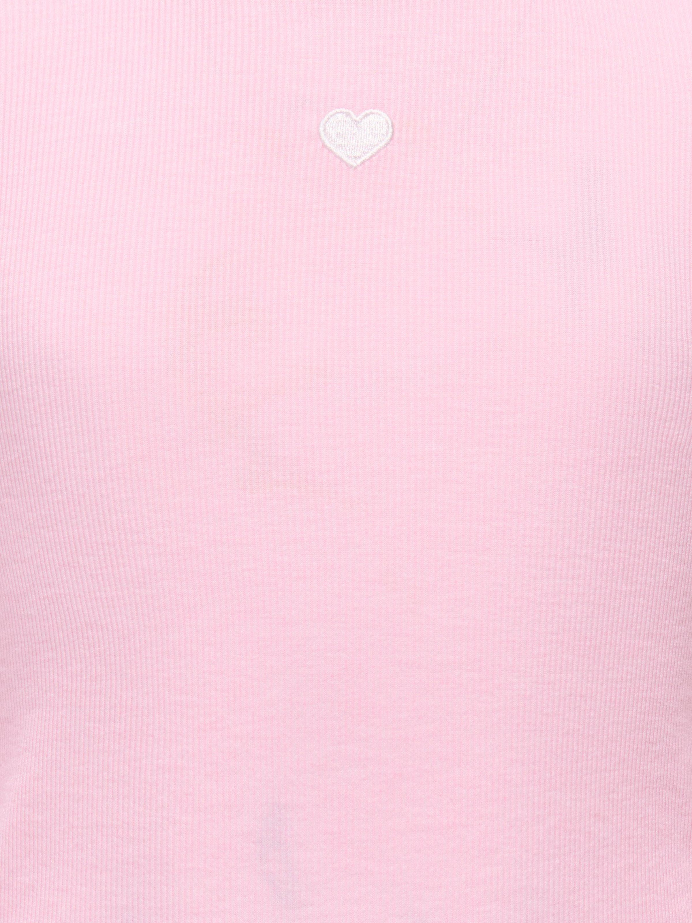 KIDS ONLY Langarmshirt »KOGELVA JUNE EMB L/S TEE JRS« Materialmix,