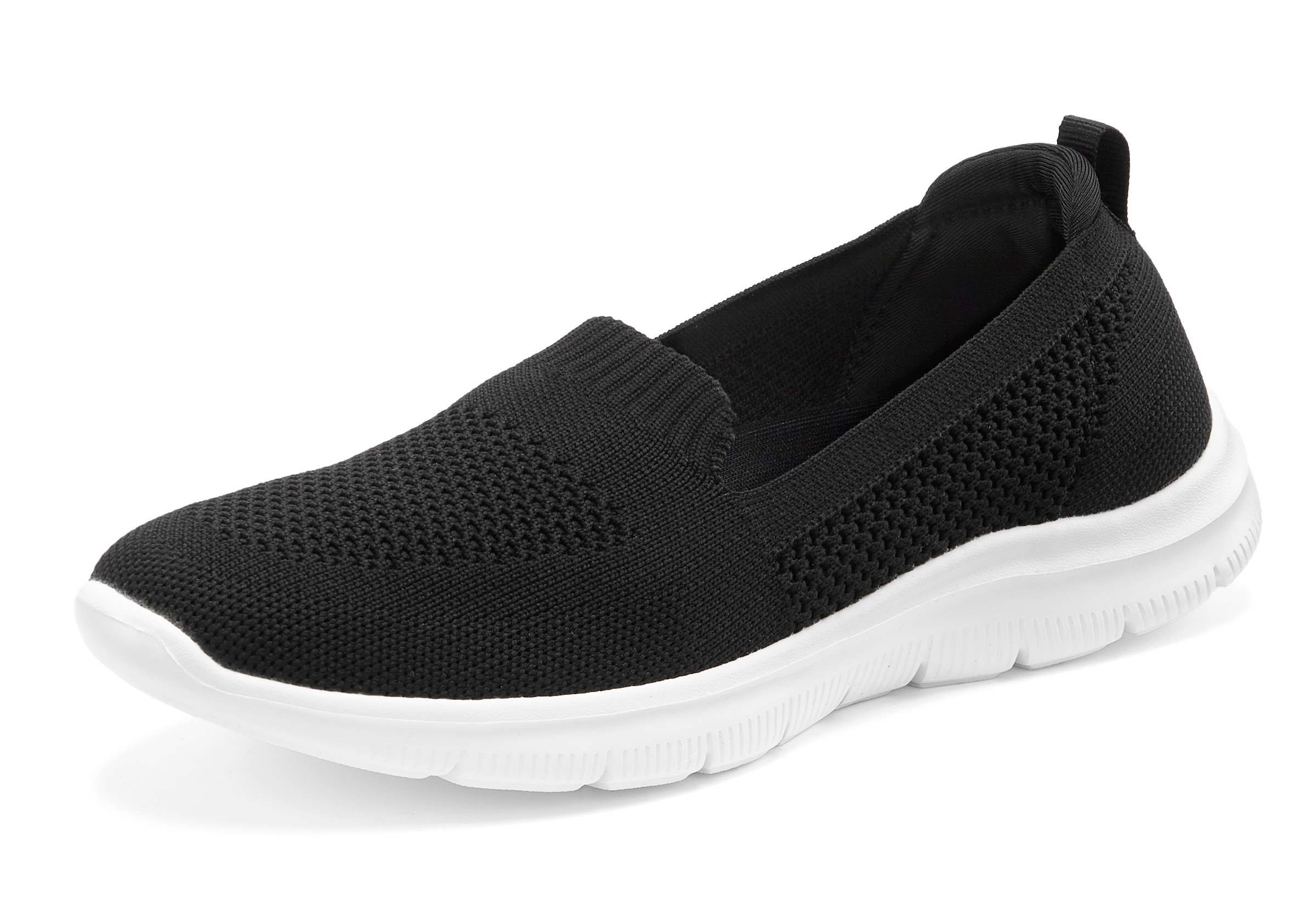 LASCANA Slipper, Sneaker, Halbschuh, ultraleicht zum Reinschlüpfen VEGAN