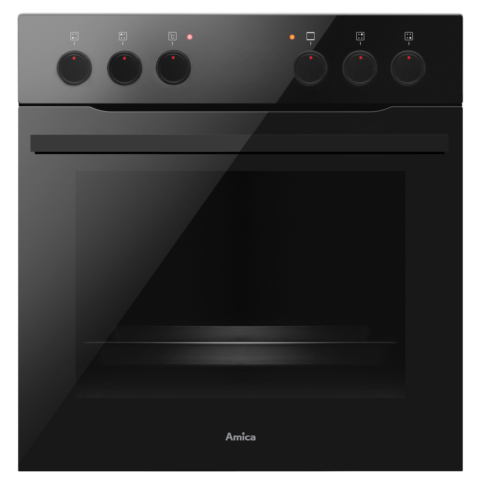 Amica Elektro-Herd-Set Fusion Design »EHCX 933 000 S« mit Teleskopauszug nachrüstbar Steam Clean Set, 1 Stk. tlg. Zuverlässiger Kochkomfort für den täglichen Küchenalltag