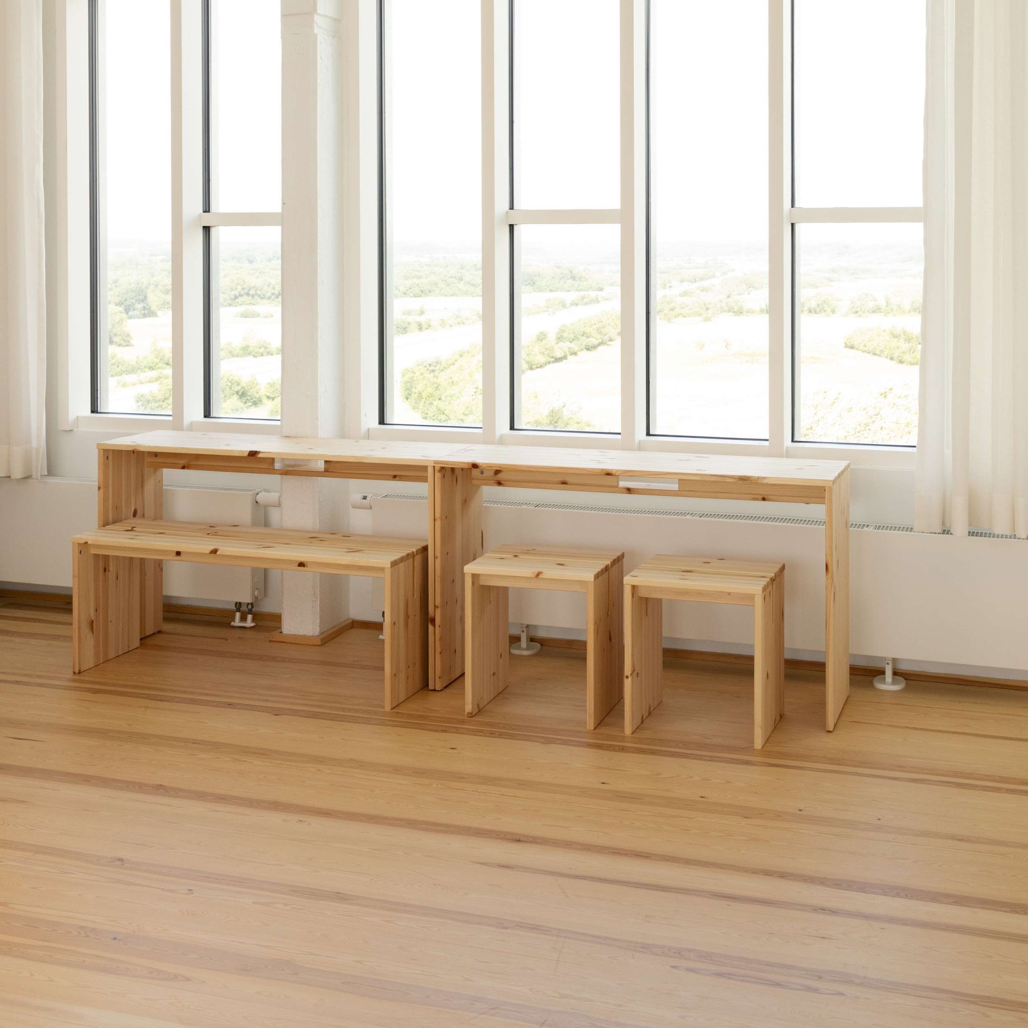 Karup Design Essbank »Join-In Bench, stabile Sitzbank, aus FSC®-Massivholz« minimalistisches Design, langlebig, flexibel, vielseitig éinsetzbar