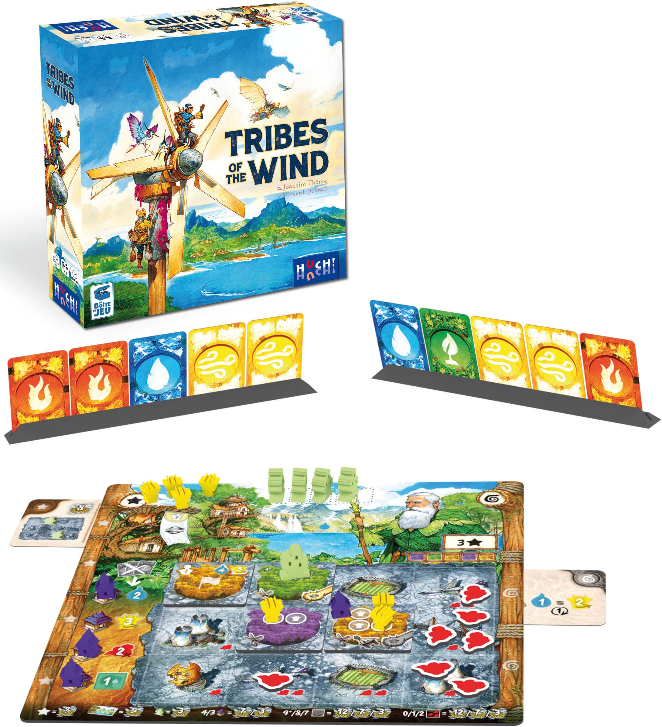 HUCH! Spiel »Tribes of the Wind«