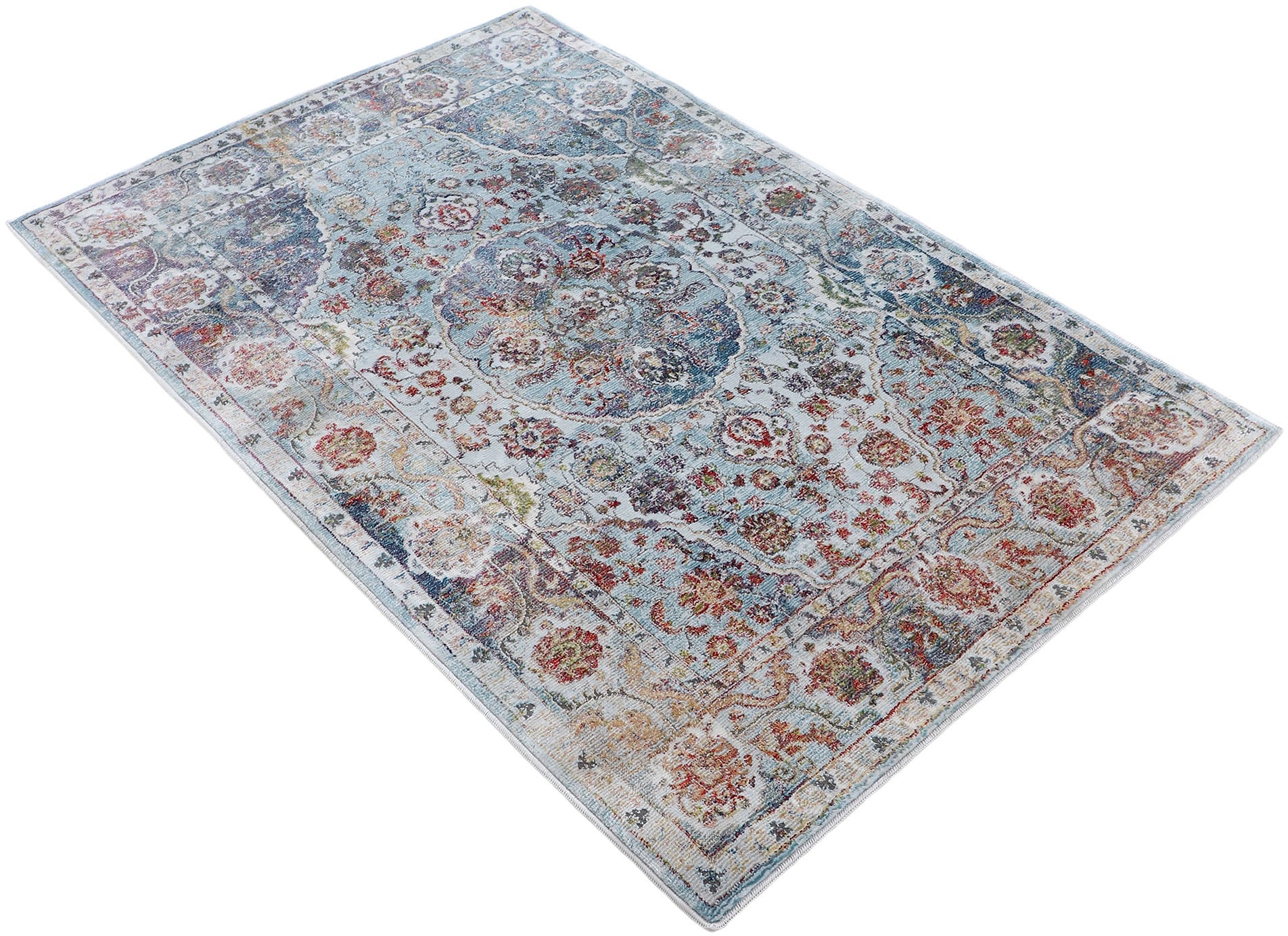 carpetfine Teppich »Vintage Heaven«, rechteckig, 8 mm Höhe, moderner Vintage Look, Wohnzimmer