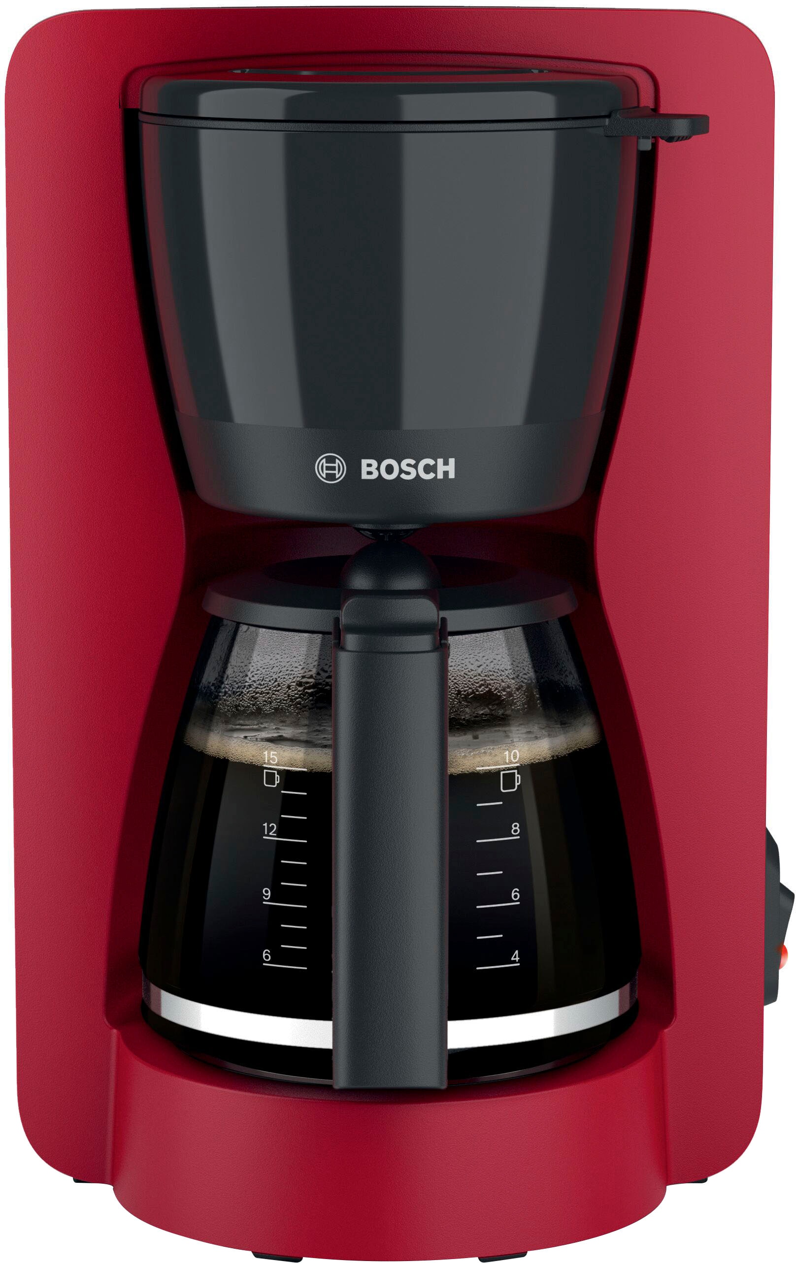BOSCH Filterkaffeemaschine »MyMoment TKA2M114«, 1,25 l Kaffeekanne, Papierfilter, 1x4, für 10-15 Tassen, Glaskanne, 40min Warmhaltefunktion, 1200 W