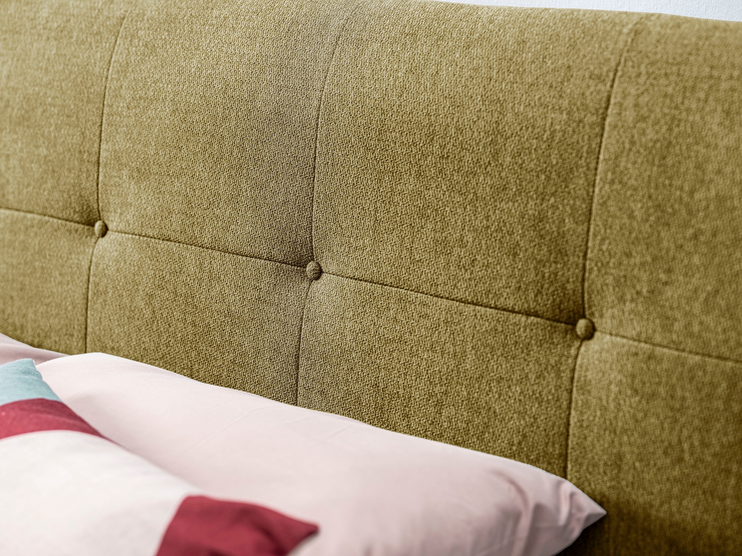 alina Boxspringbett »Luella«, ADA trendline Boxspringbett, inkl. Matratze und Viscoschaum-Topper