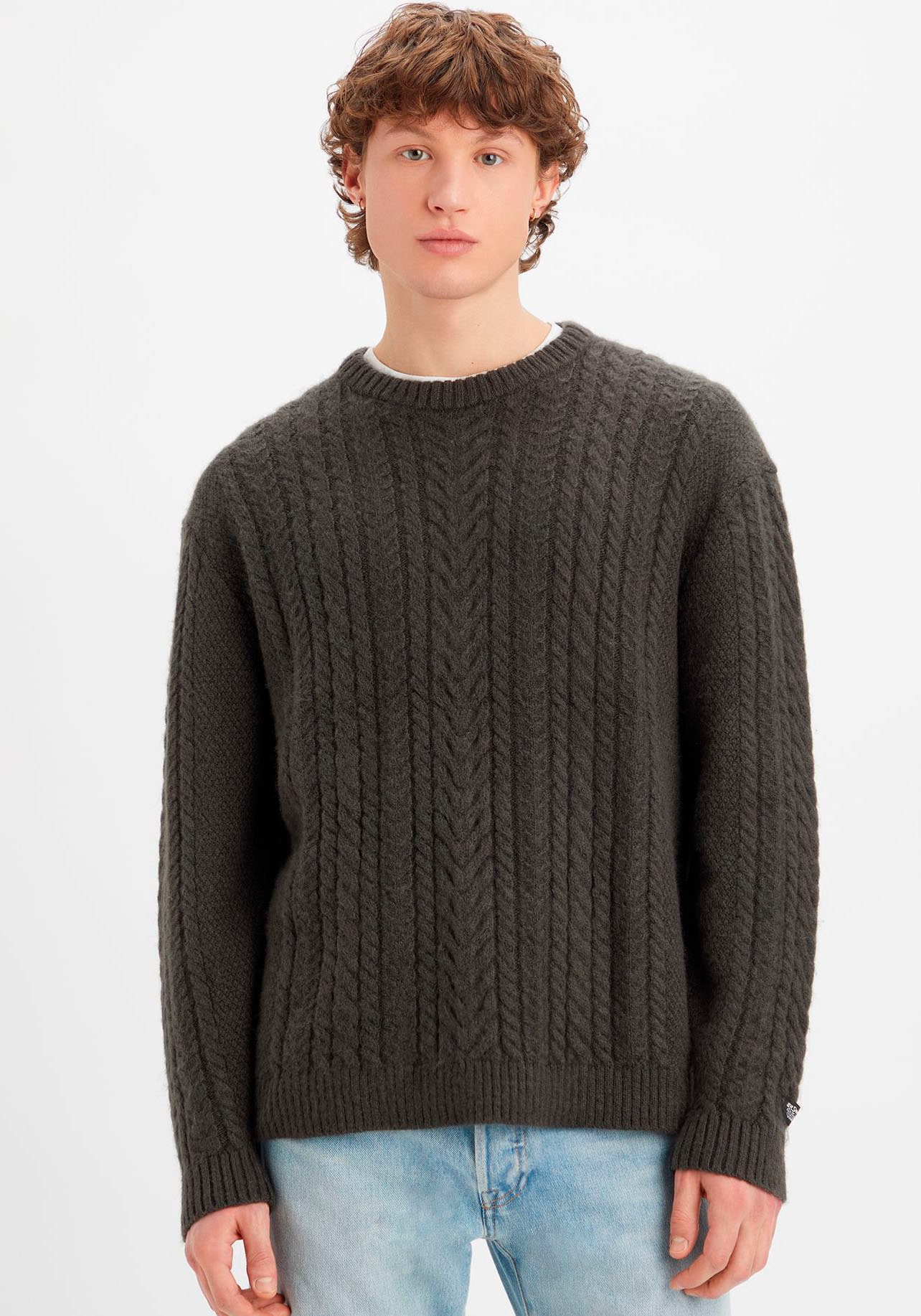 Levi's® Strickpullover »BATTERY CREWNECK«