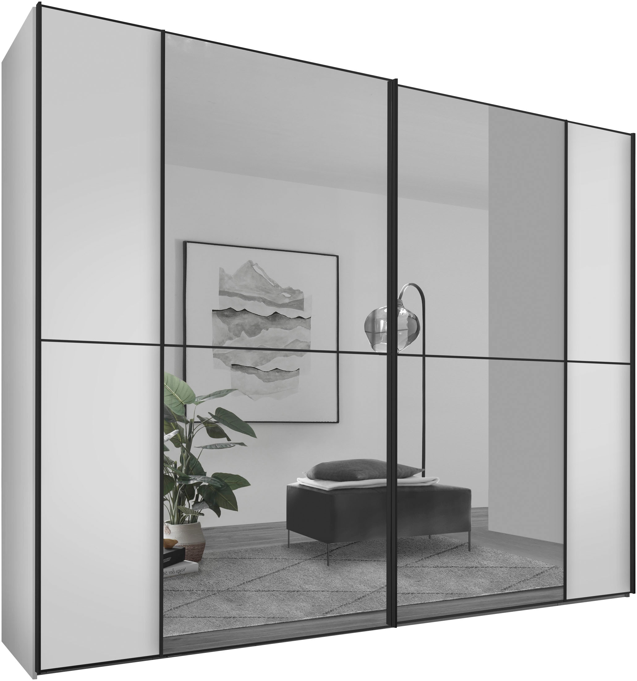 STAUD Schwebetürenschrank »Sonett 220G, Made in Germany« , mit vier verschiedenen Ausstattungsvarianten