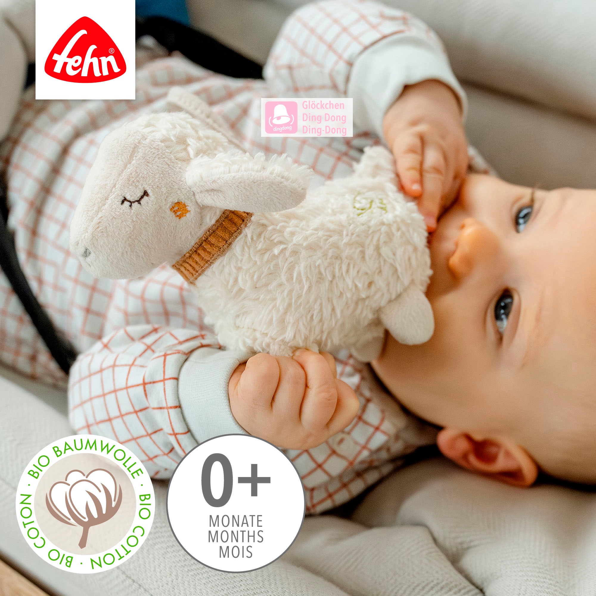 Fehn Greifling »FehnNATUR, Mini-Schaf«