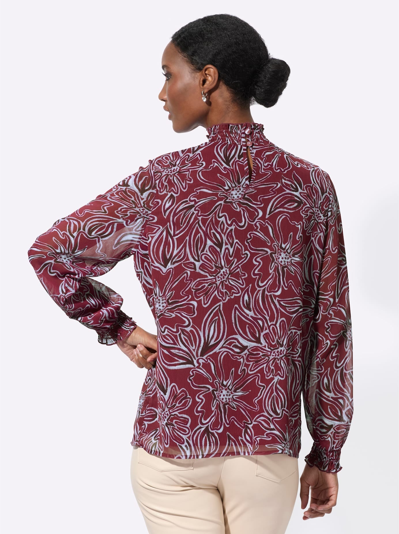 creation L Druckbluse