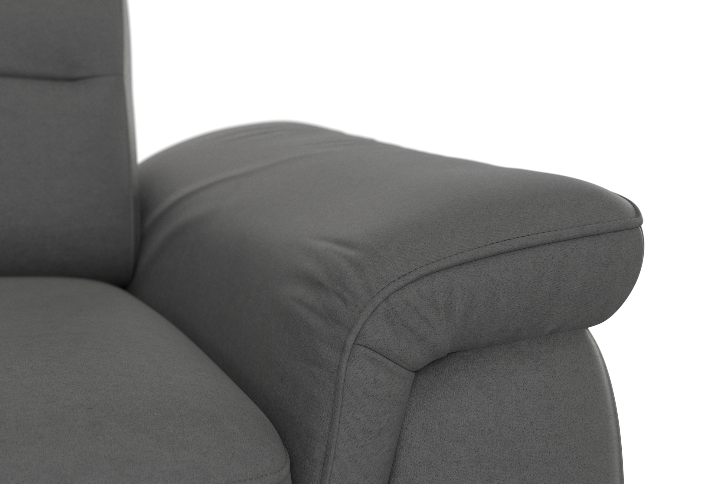sit&more Ecksofa »Sinatra L-Form« mit Ottomane, optional mit Kopfteilverstellung und Armteilfunktion