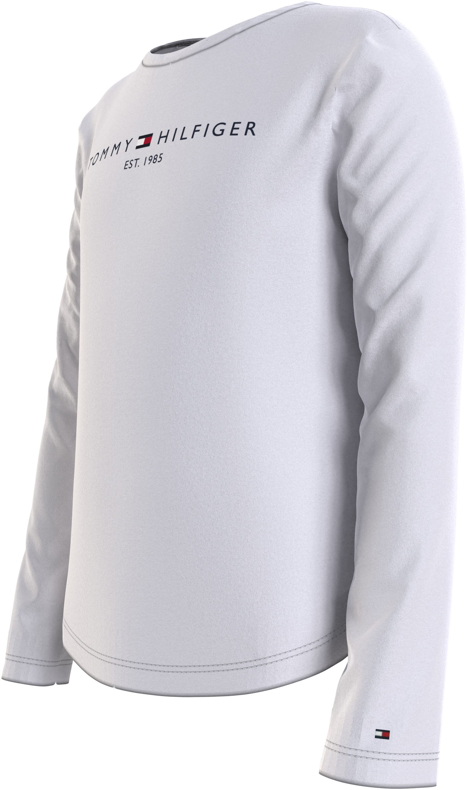 Tommy Hilfiger Langarmshirt »ESSENTIAL TEE L/S«, mit Tommy Hilfiger Logo-Schriftzug