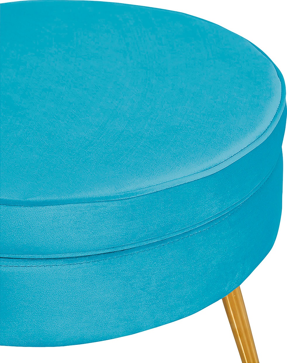 SalesFever Polsterhocker »Clam«, mit hohem Sitzkissen