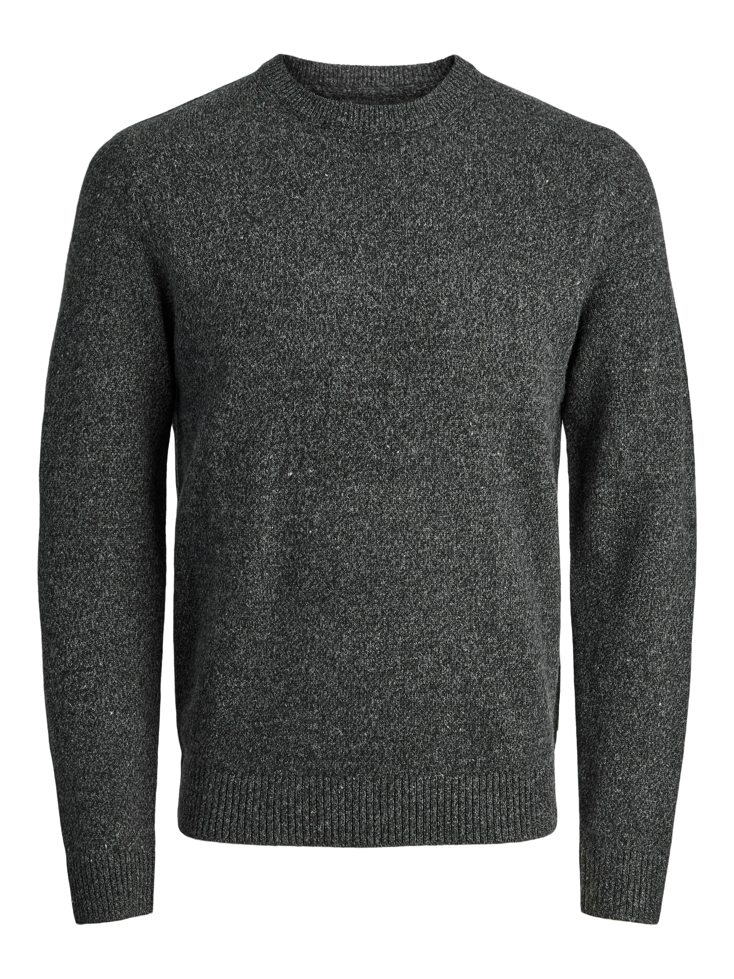 Jack & Jones Rundhalspullover »JPRBLULAMBSWOOL KNIT CREW NECK«